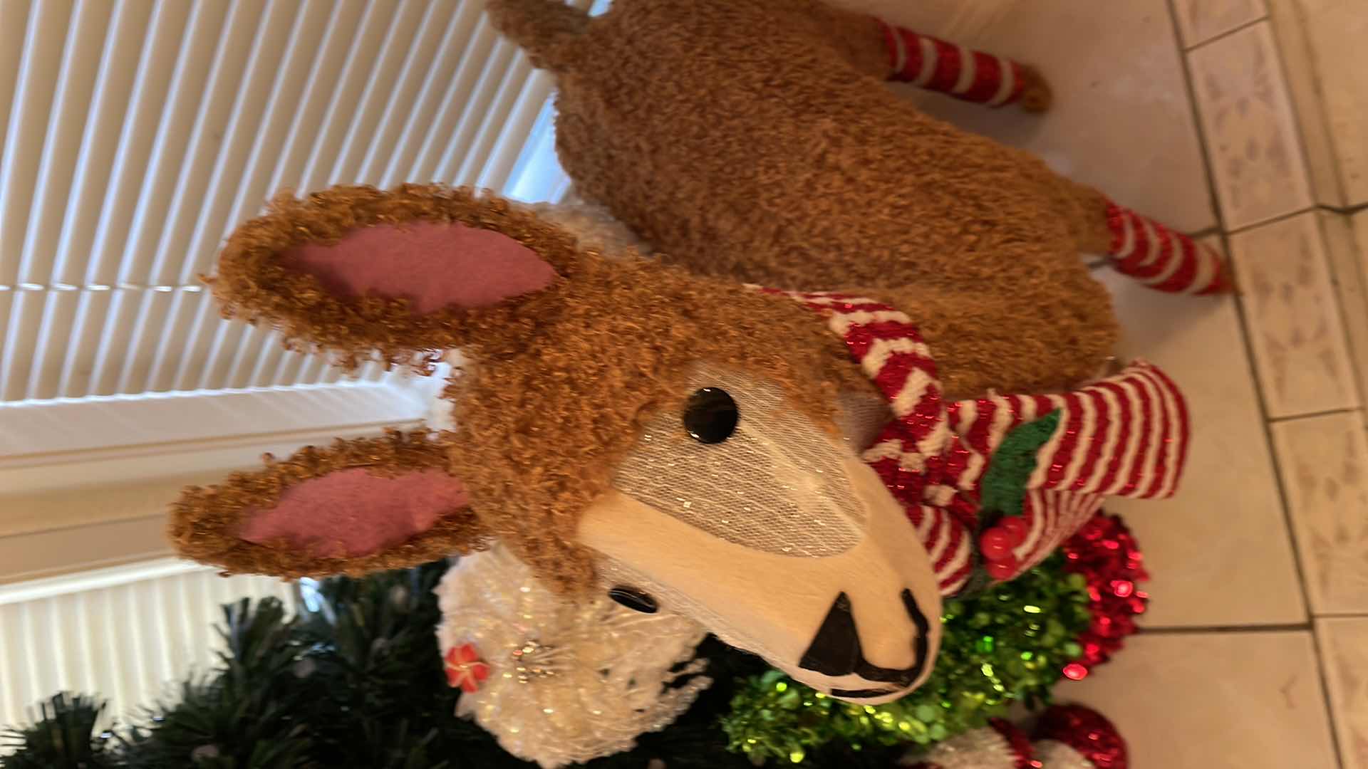 Photo 3 of CHRISTMAS DECOR, LIGHT UP LAMA, TREE & MUCH MORE H 33”