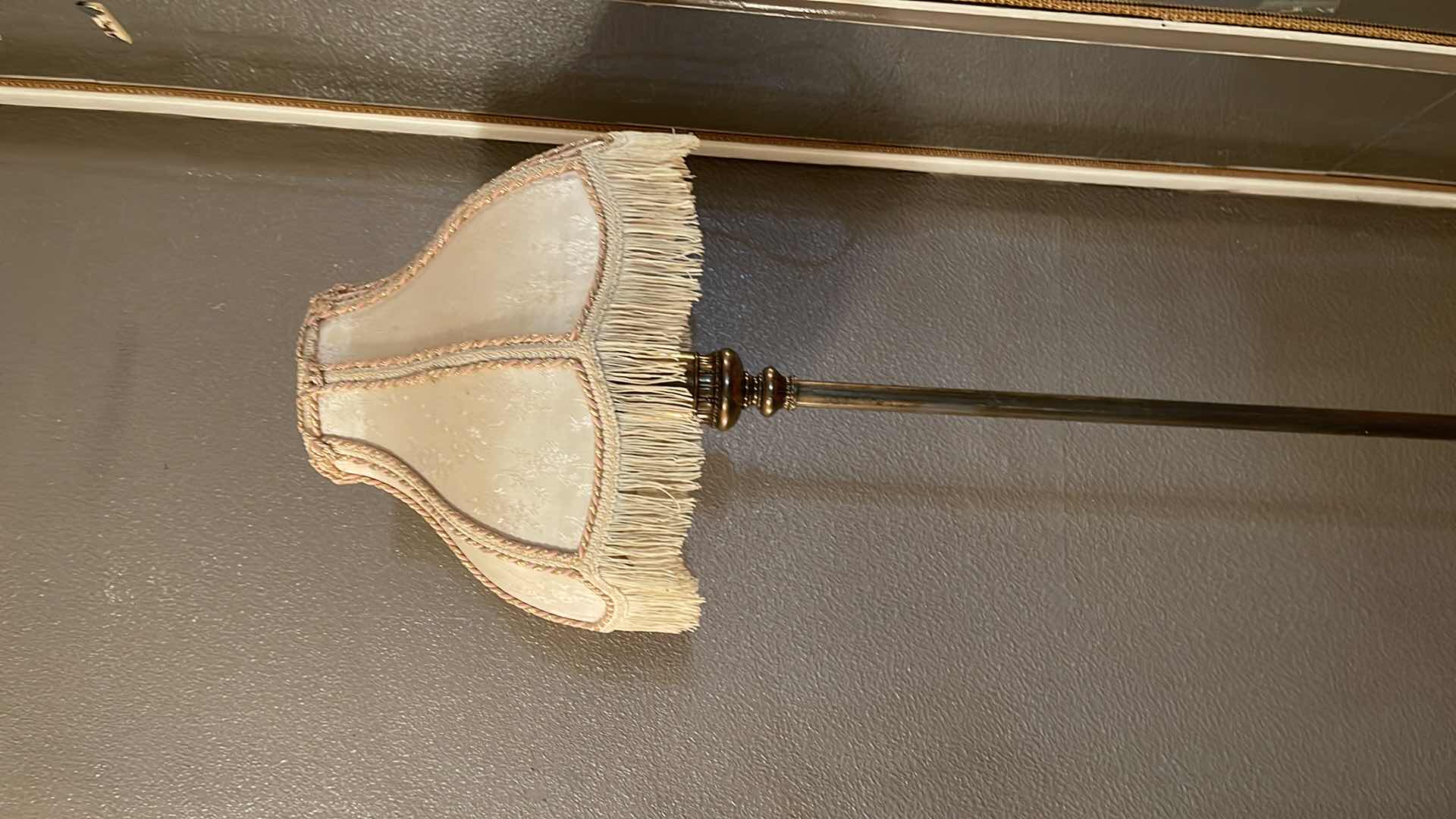 Photo 4 of ART DECO 1930’S TORCHIERE FLOOR LAMPS ALABASTER BASE