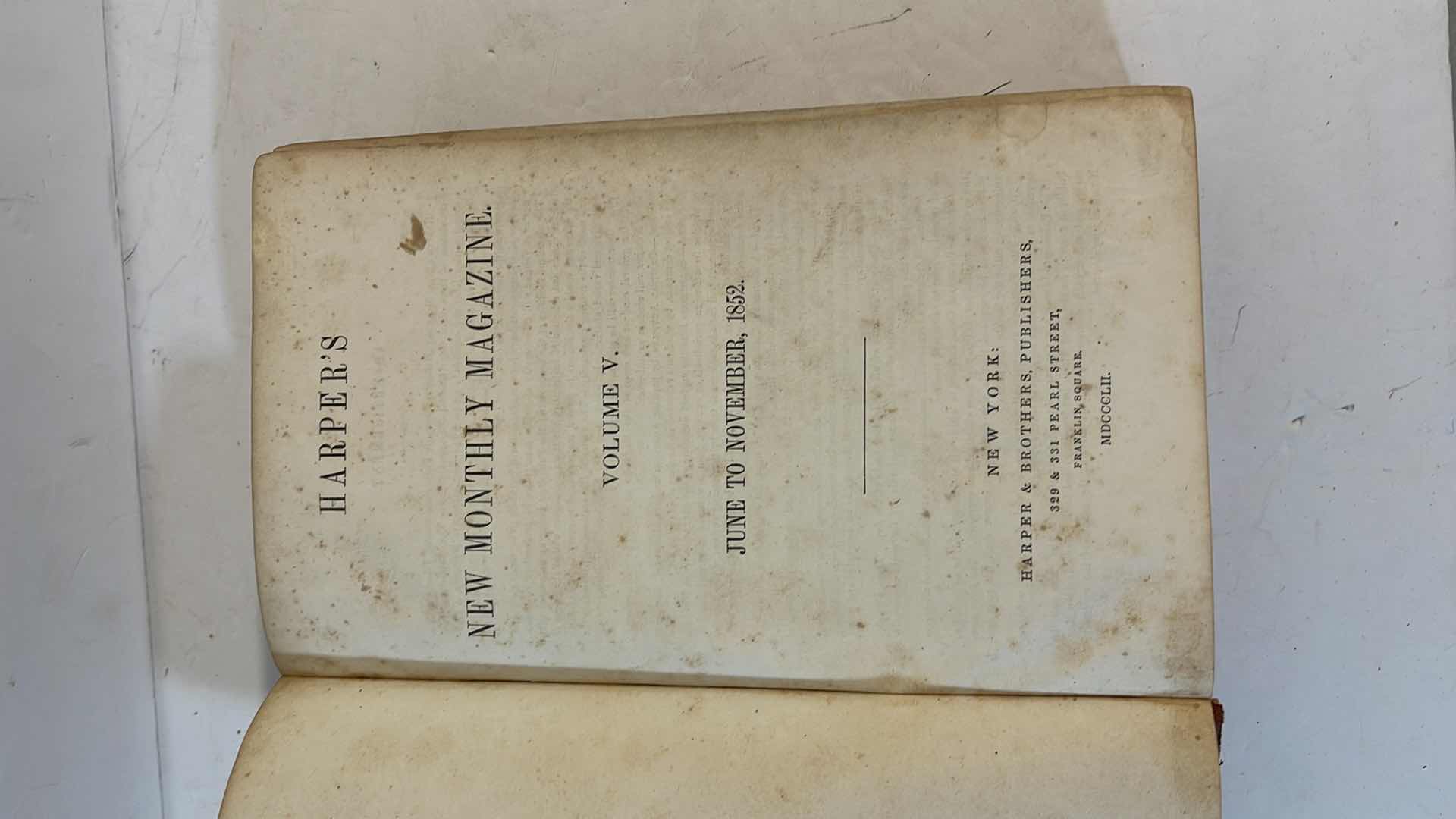 Photo 1 of HARPERS MAGAZINE