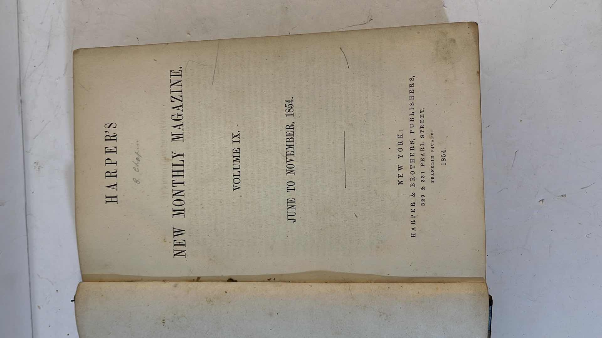 Photo 1 of HARPERS MAGAZINE