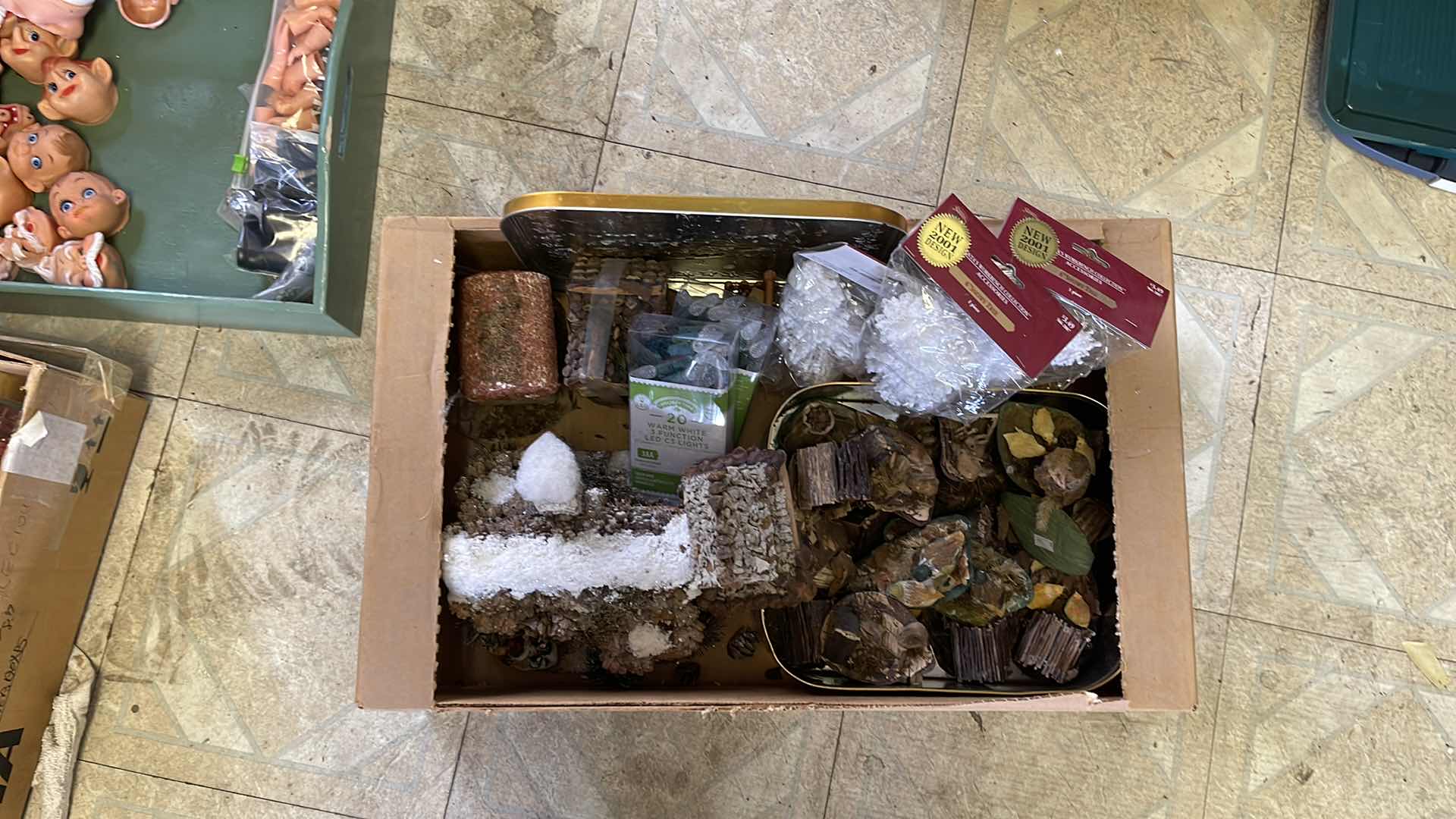 Photo 1 of CHRISTMAS WOOD VILLAGE LARGE LOT