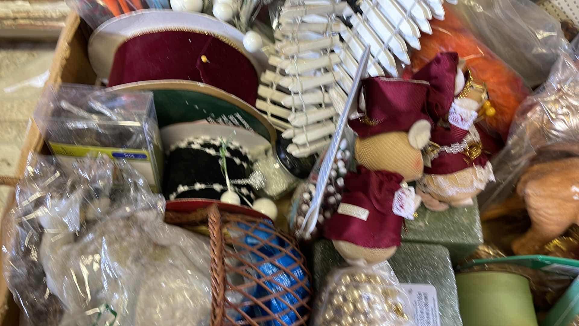 Photo 1 of CHRISTMAS CRAFTING - LARGE LOT 