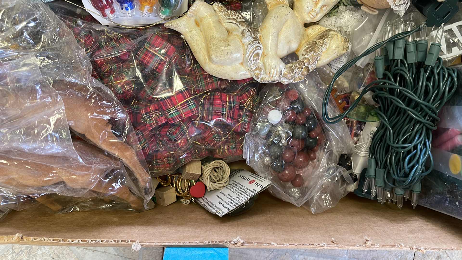 Photo 1 of CHRISTMAS CRAFTING ITEMS - LARGE LOT 