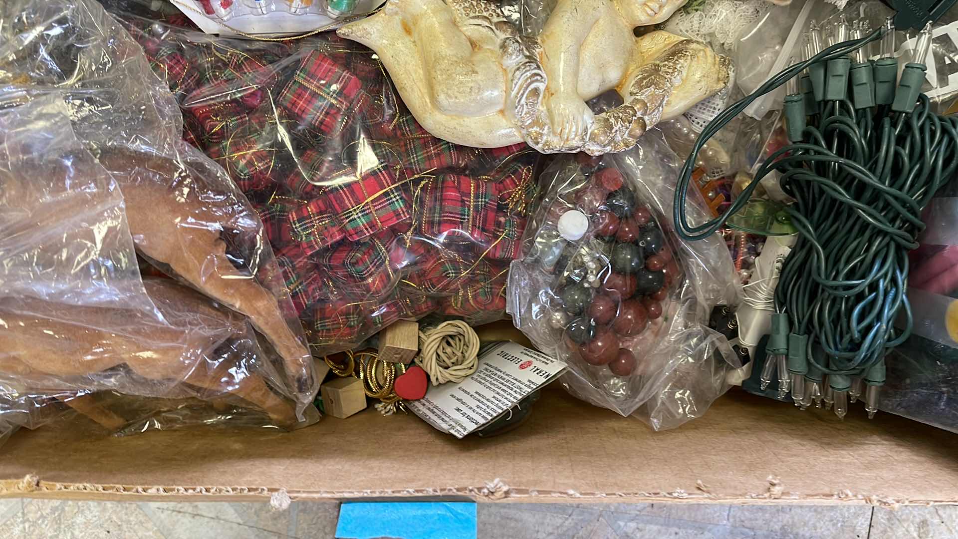 Photo 1 of CHRISTMAS CRAFTING ITEMS - LARGE LOT 