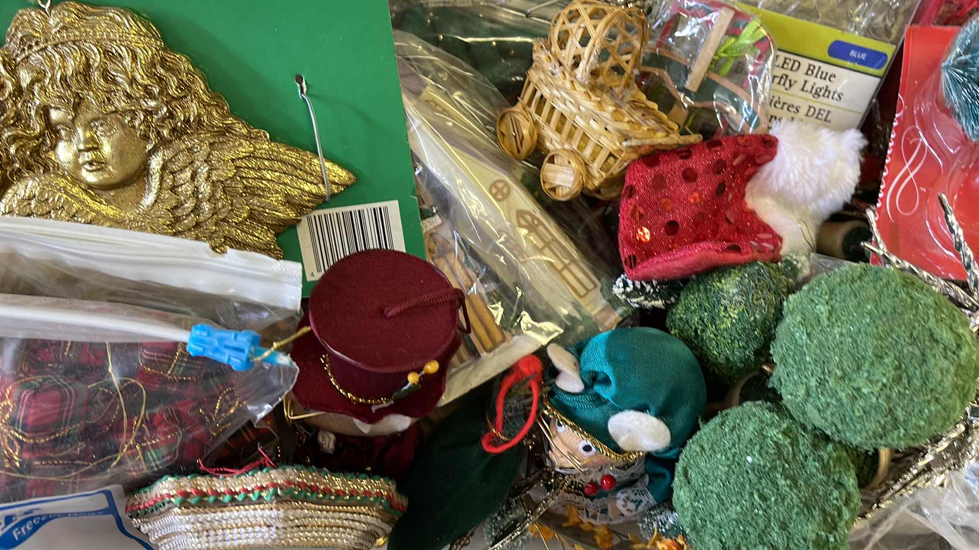 Photo 1 of CHRISTMAS CRAFT ITEMS - LARGE LOT 