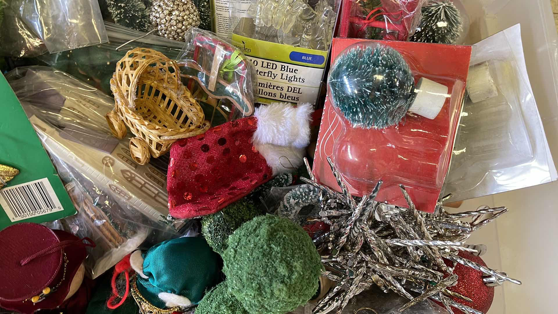 Photo 1 of CHRISTMAS CRAFT ITEMS - LARGE LOT 