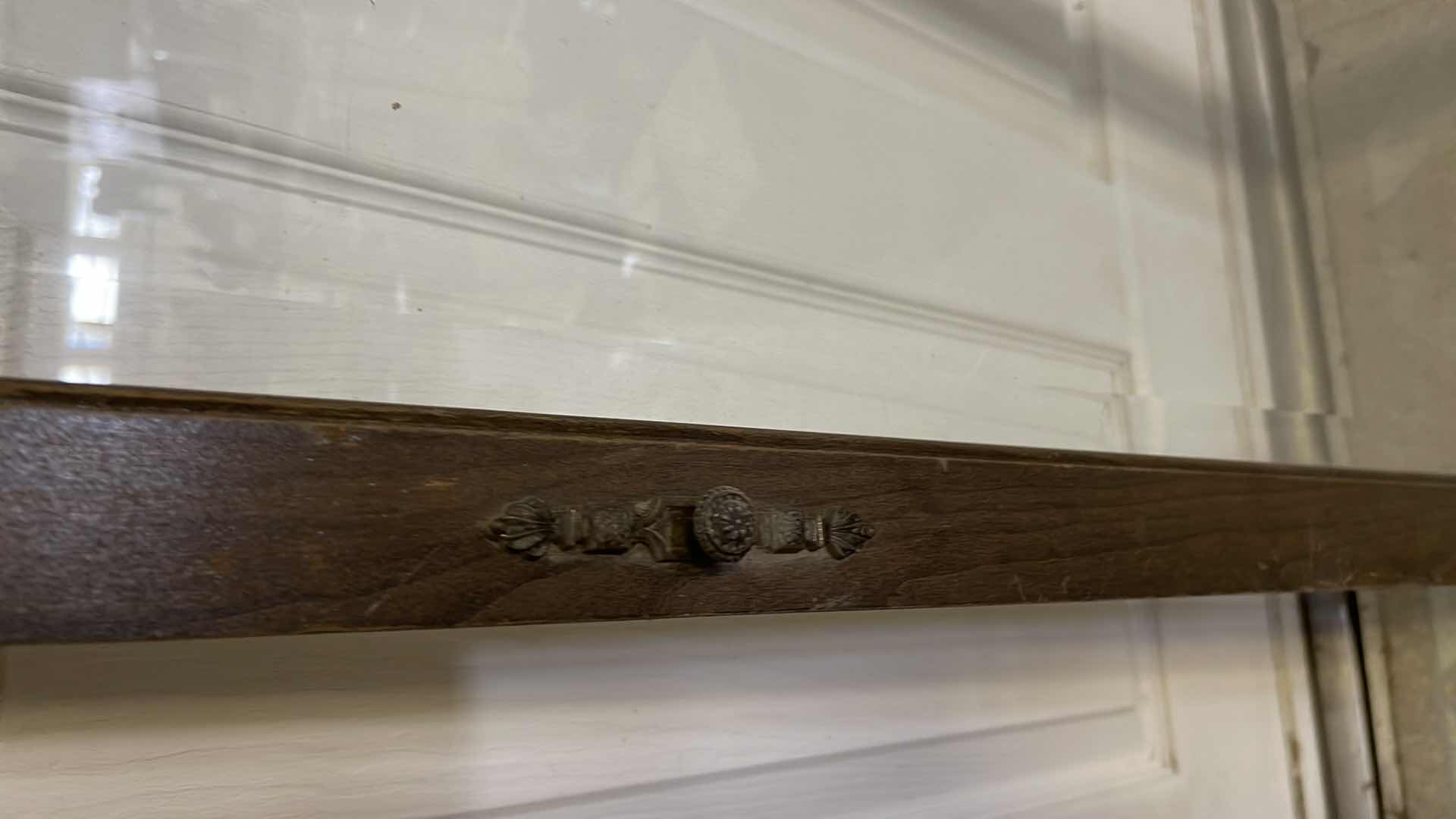 Photo 1 of ANTIQUE DOOR PANEL WITH BEVELED GLASS 59” INCHES