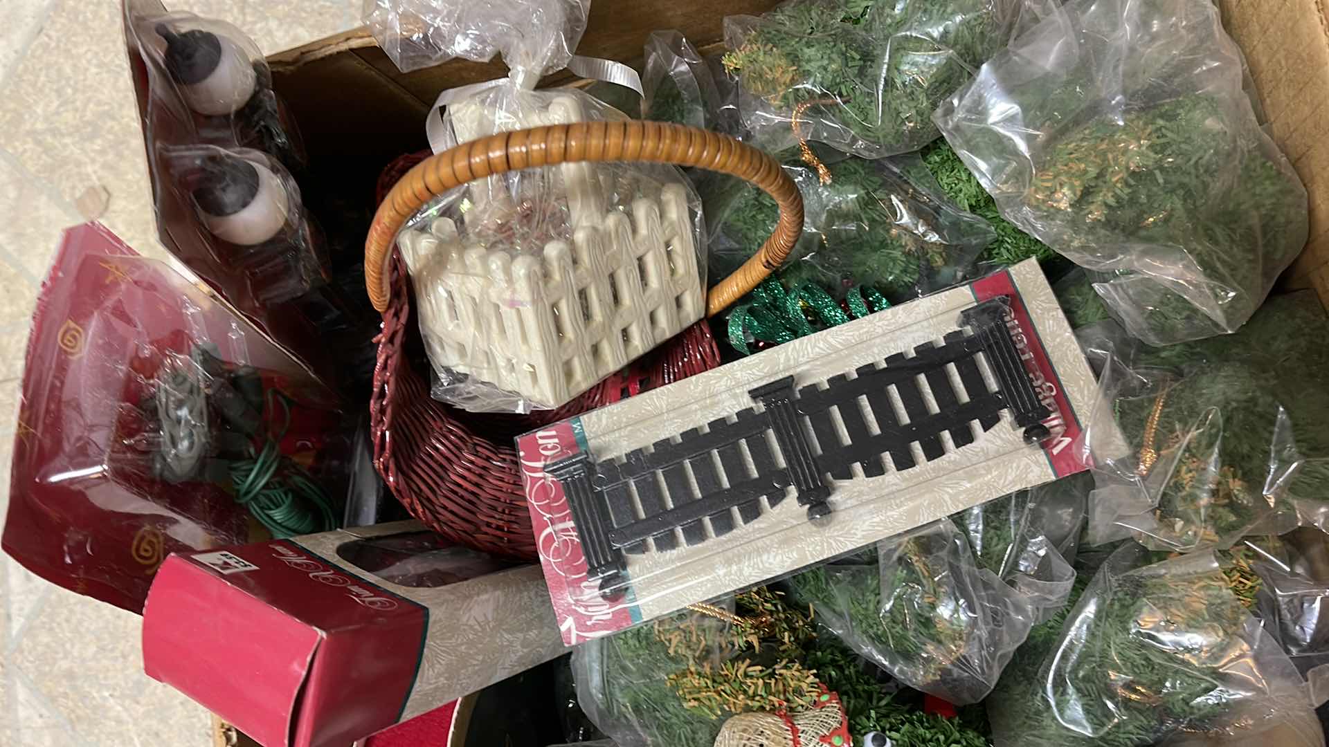 Photo 1 of CHRISTMAS CRAFTING ITEMS - LARGE LOT 