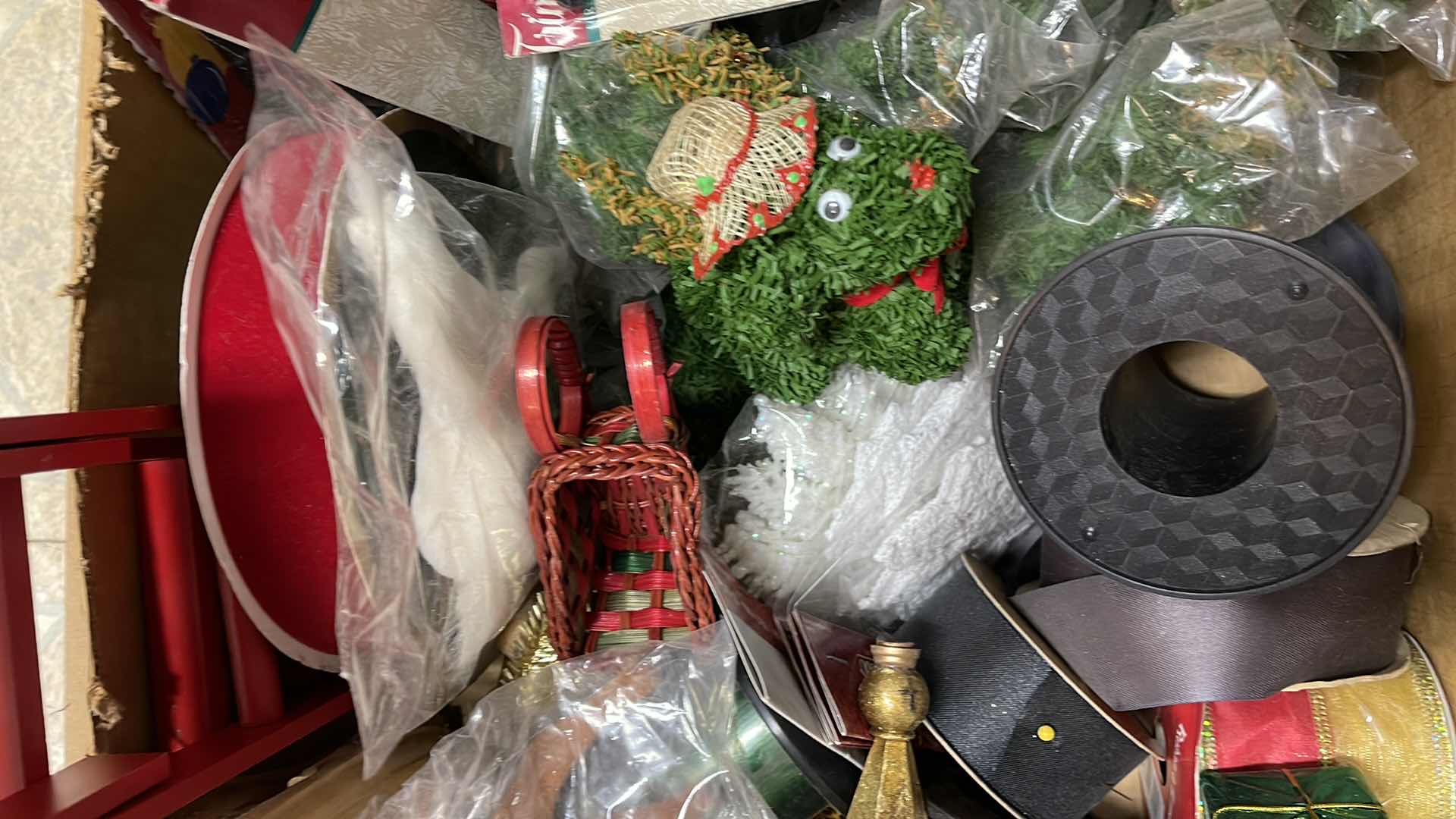 Photo 1 of CHRISTMAS CRAFTING ITEMS - LARGE LOT 