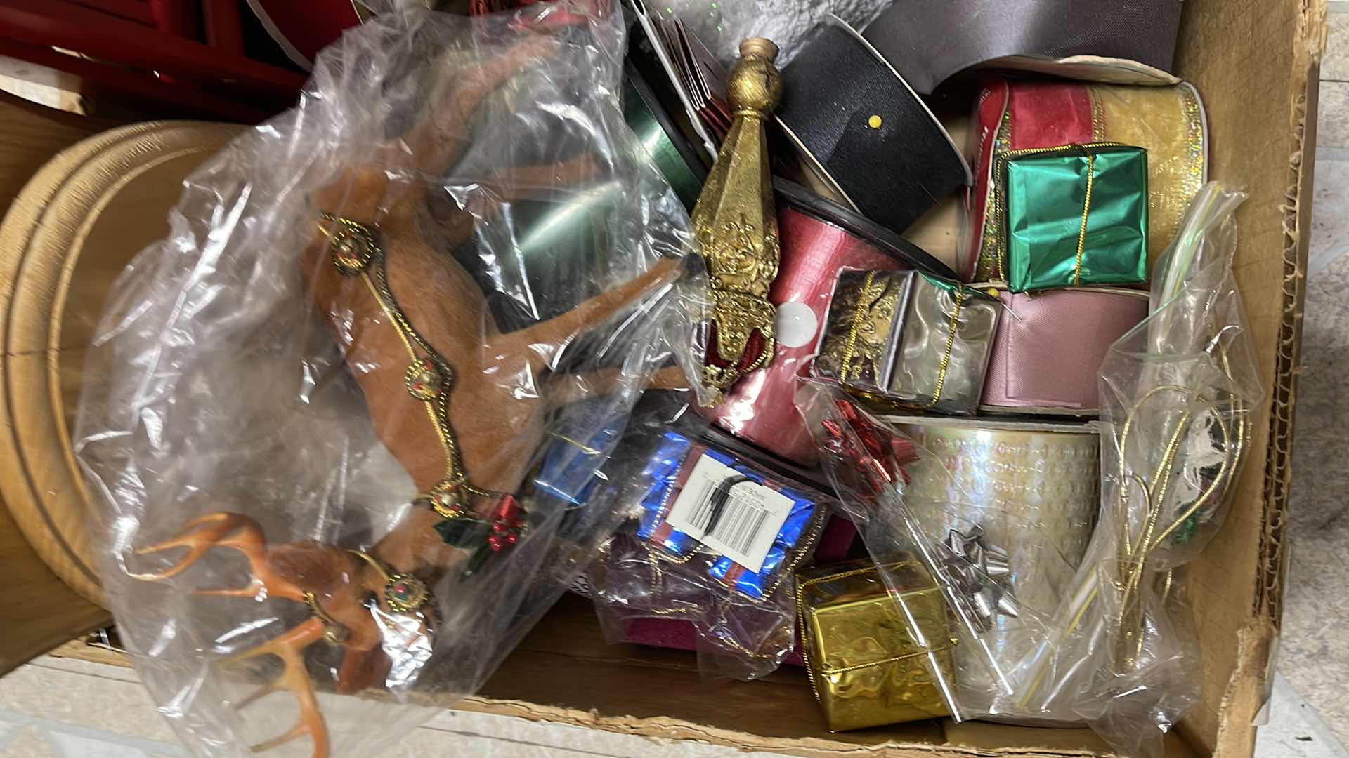 Photo 1 of CHRISTMAS CRAFTING ITEMS - LARGE LOT 