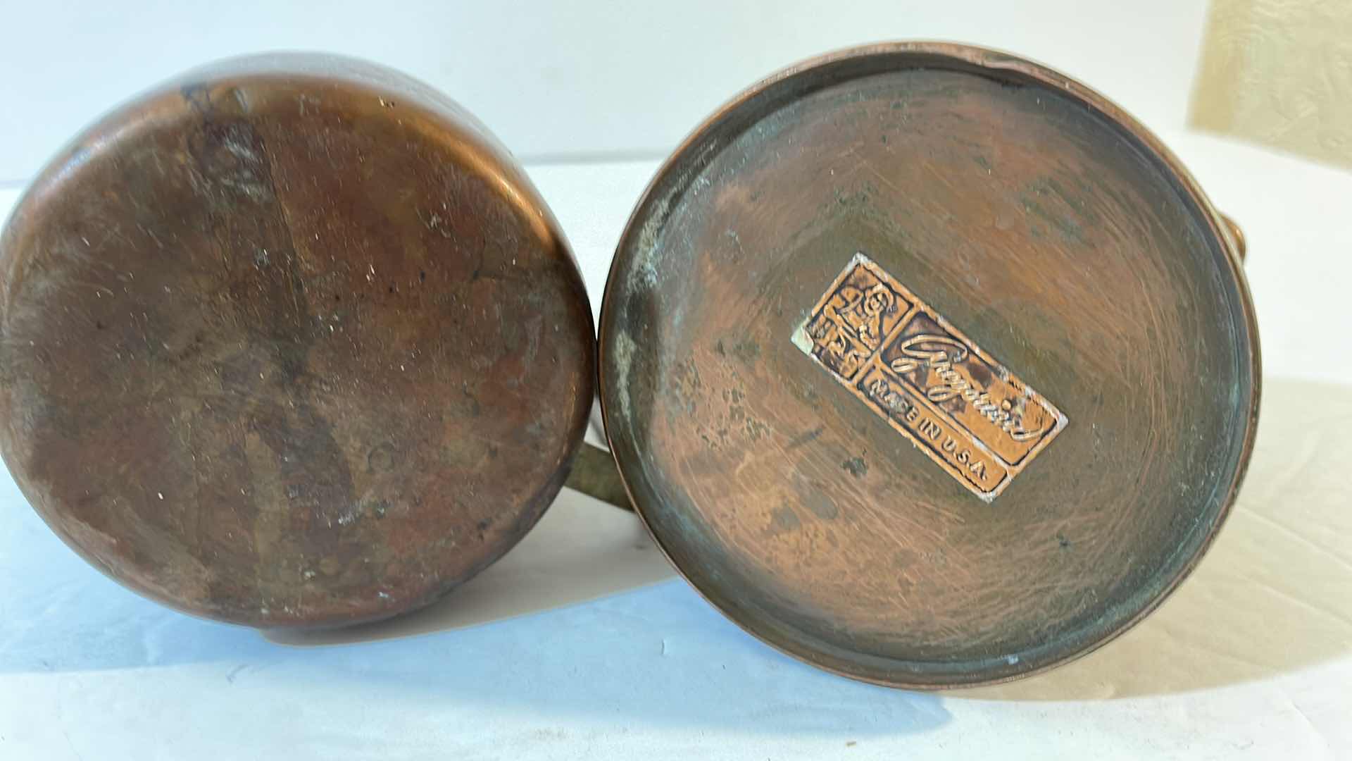 Photo 1 of GREGORIAN HANDCRAFTED COPPER CREAMER PITCHER & MORE