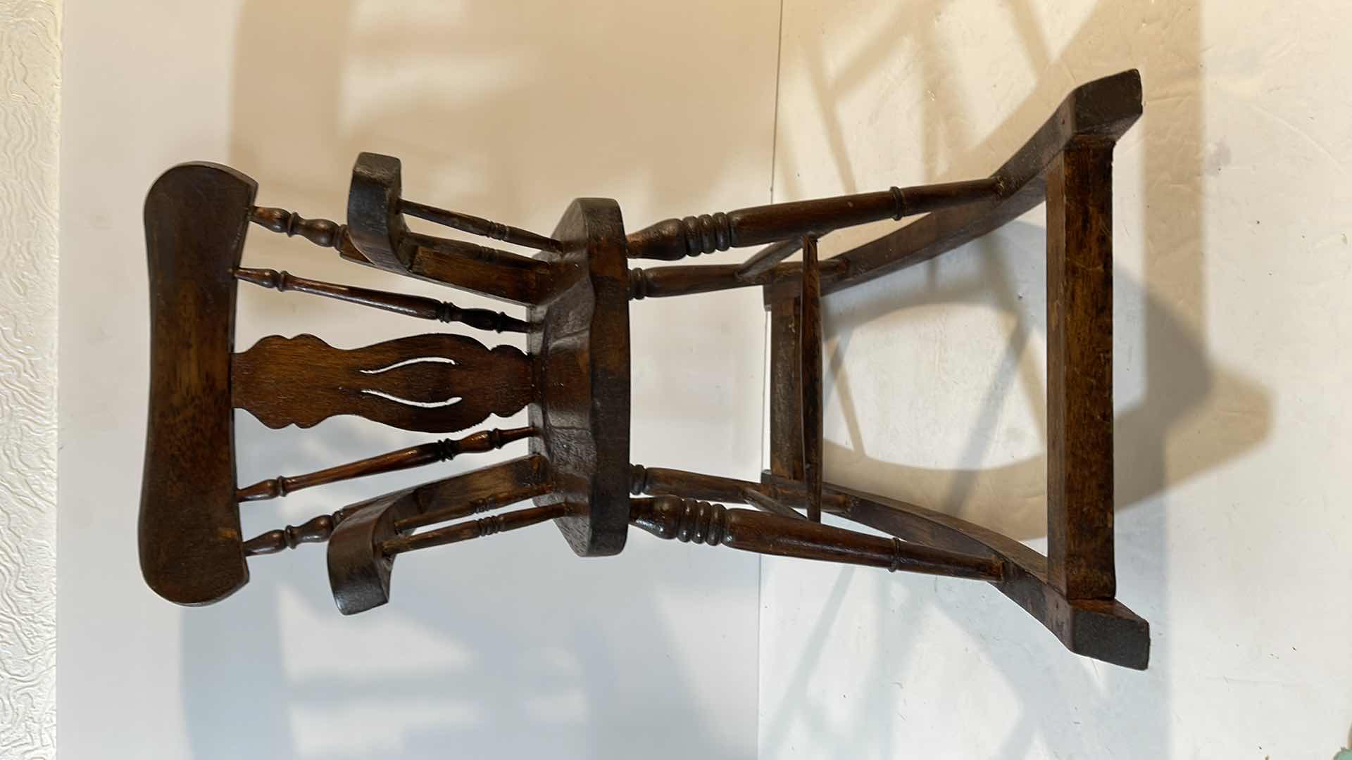 Photo 1 of ANTIQUE ROCKING CHAIR FOR DOLL H -18”