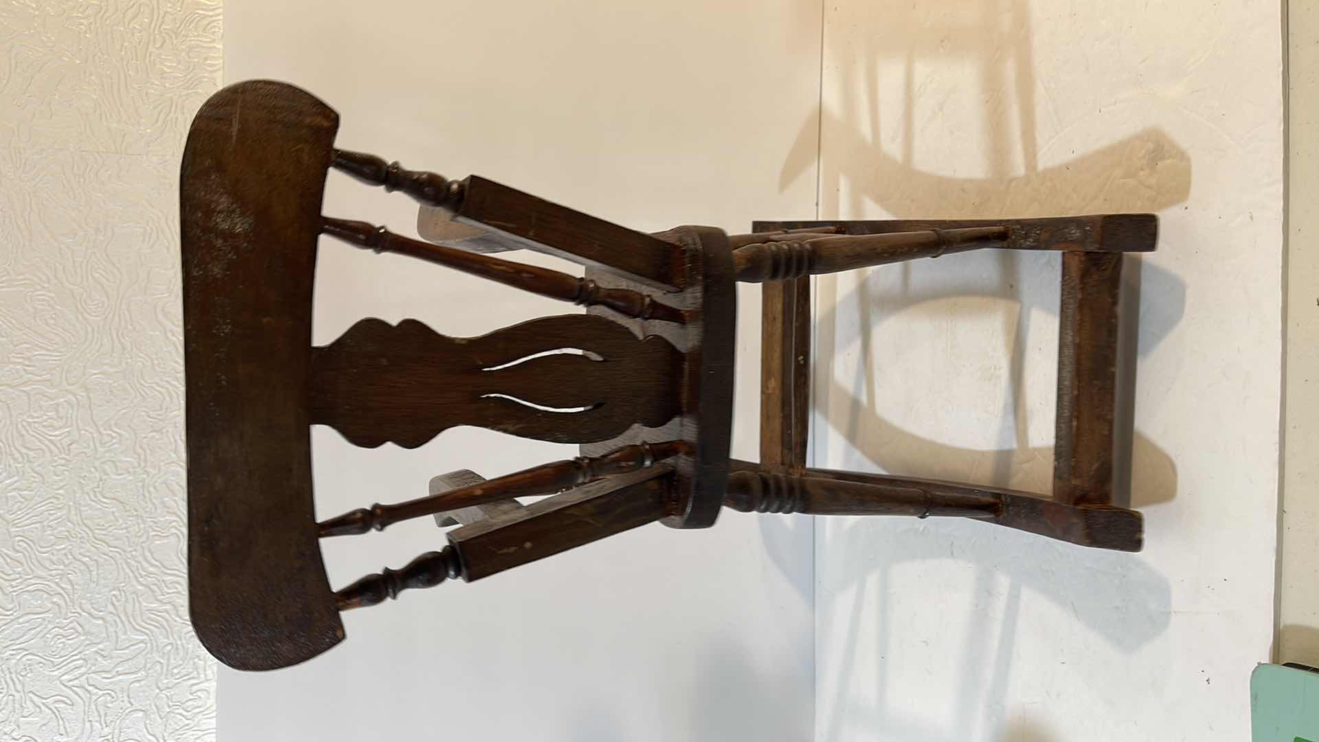 Photo 1 of ANTIQUE ROCKING CHAIR FOR DOLL H -18”