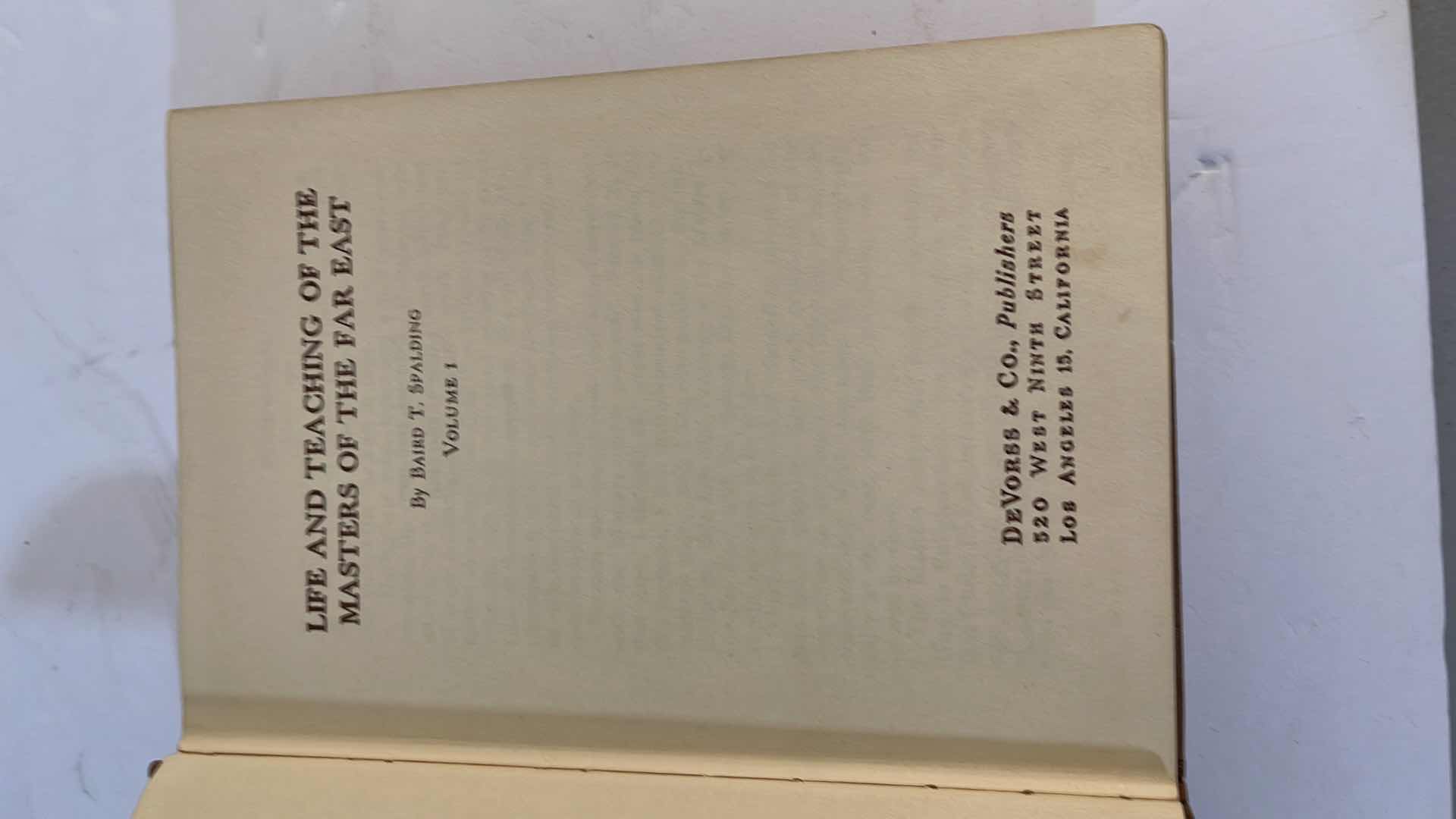 Photo 1 of ANTIQUE BOOKS “LIFE AND TEACHINGS OF THE MASTERS OF THE FAR EAST “ VOLUME 1/2/3