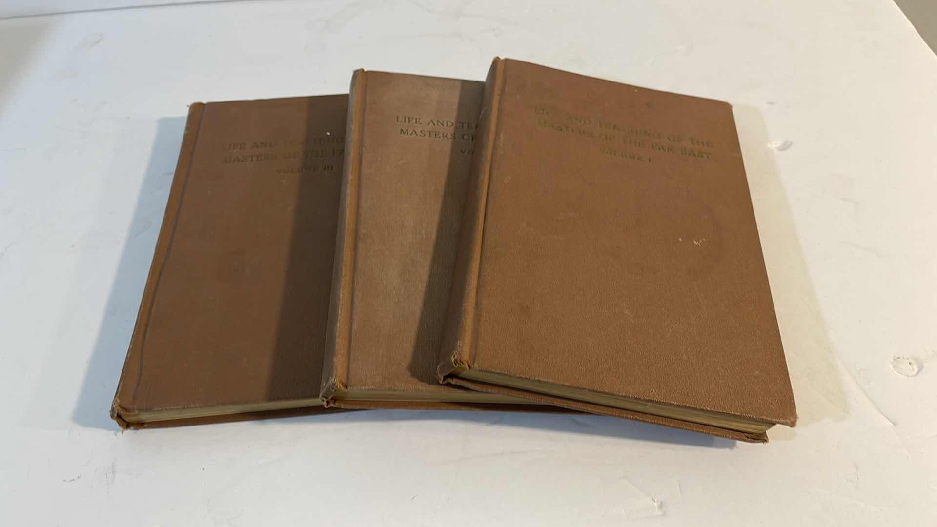 Photo 1 of ANTIQUE BOOKS “LIFE AND TEACHINGS OF THE MASTERS OF THE FAR EAST “ VOLUME 1/2/3