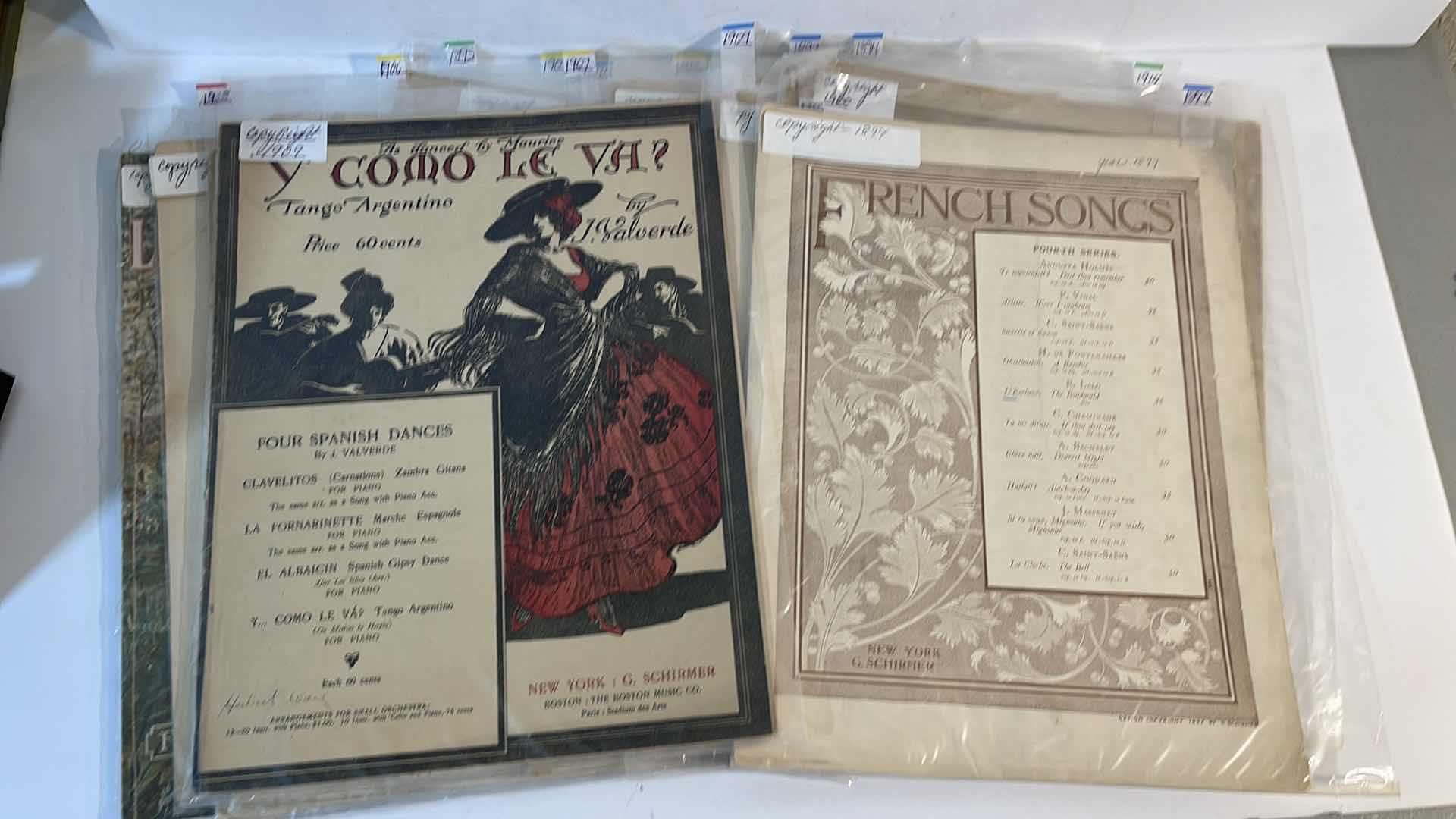 Photo 1 of 20 ANTIQUE SHEET MUSIC