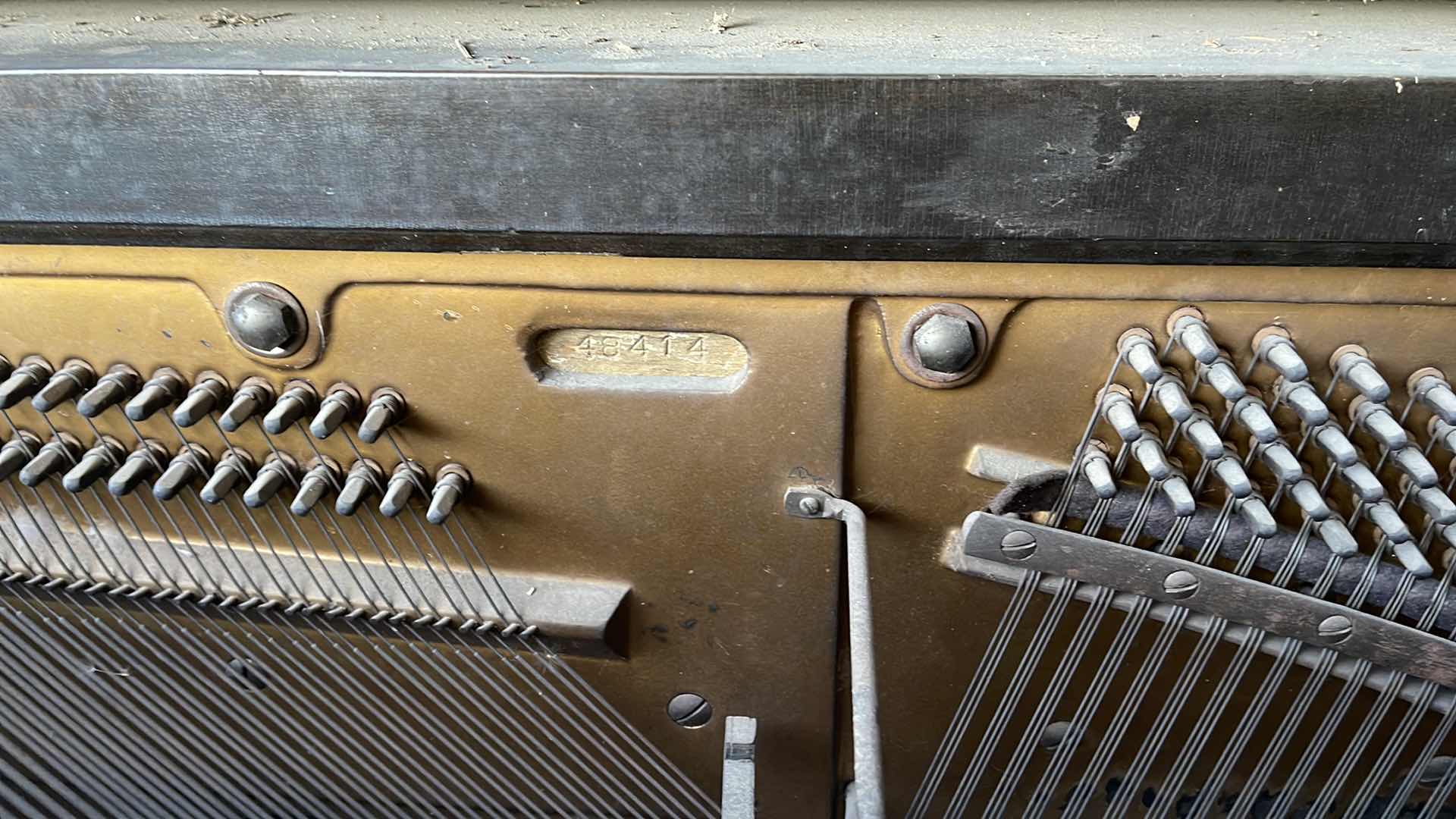 Photo 1 of 1926 ANTIQUE WAYDIG PLAYER PIANO FOR PARTS
