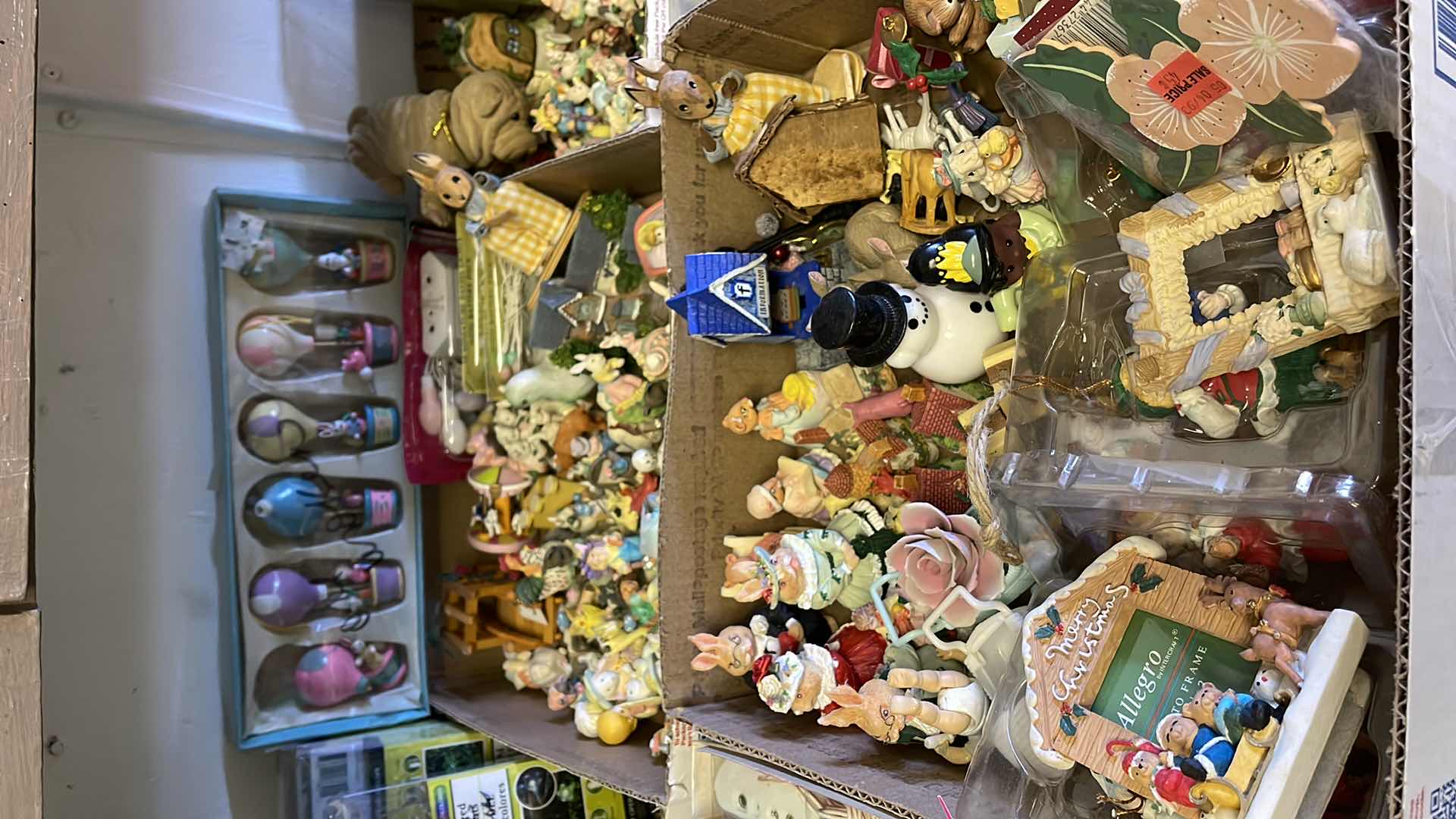 Photo 1 of LARGE COLLECTION OF EASTER FIGURINES, FRAMES & MORE