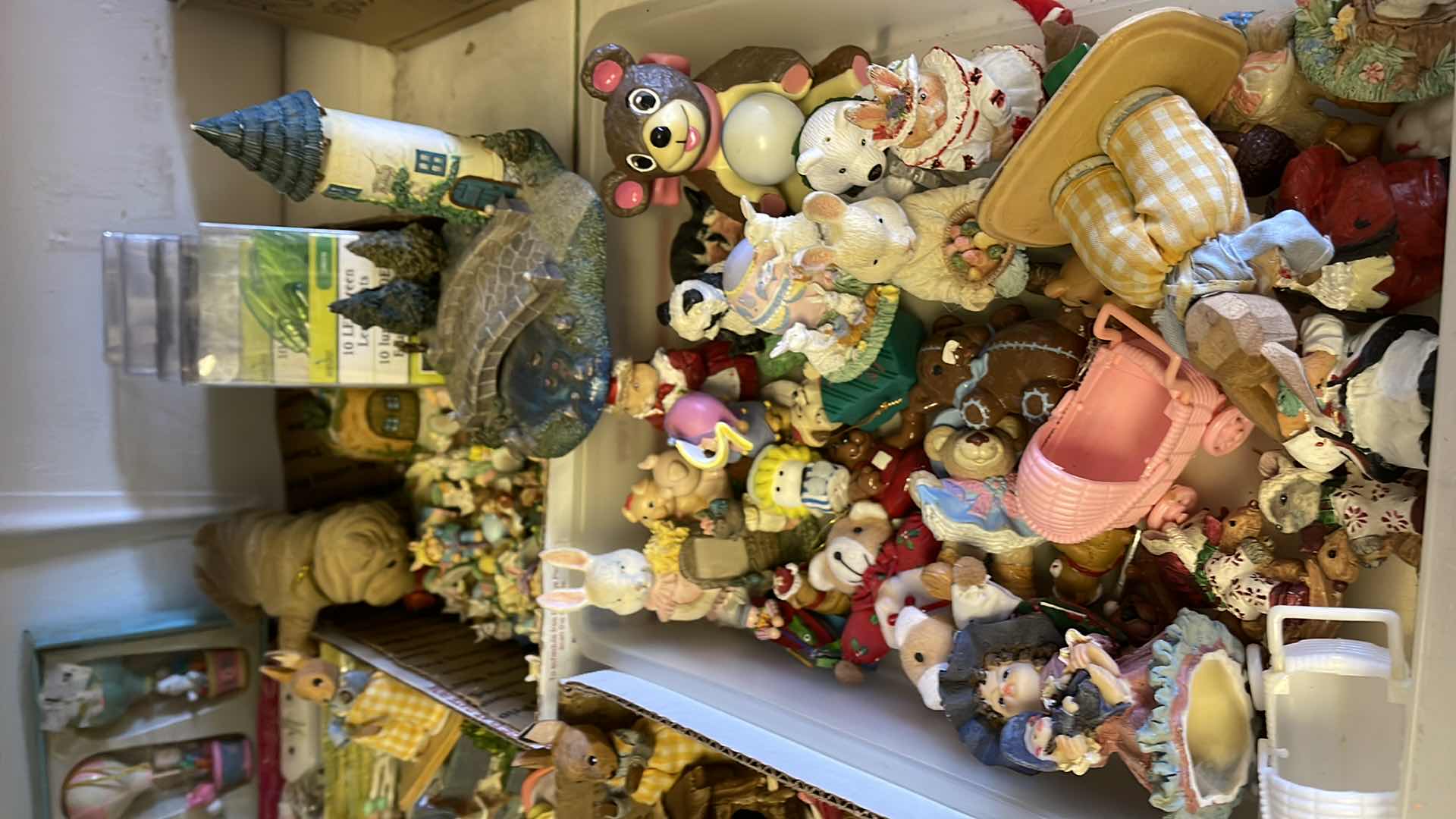 Photo 1 of LARGE COLLECTION OF EASTER FIGURINES, FRAMES & MORE