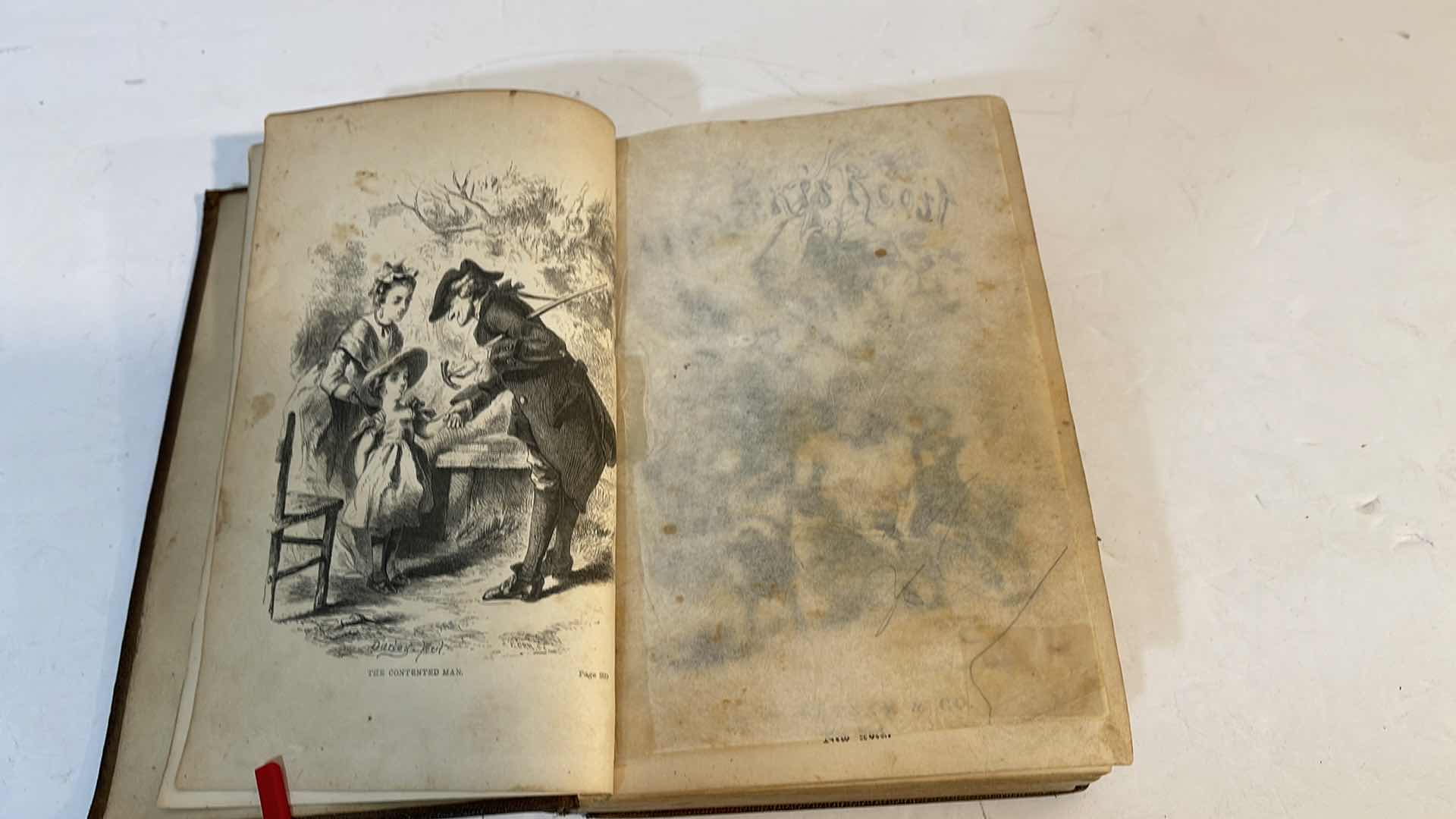 Photo 1 of 1855 ANTIQUE BOOK “ WOLFERTS ROOST”