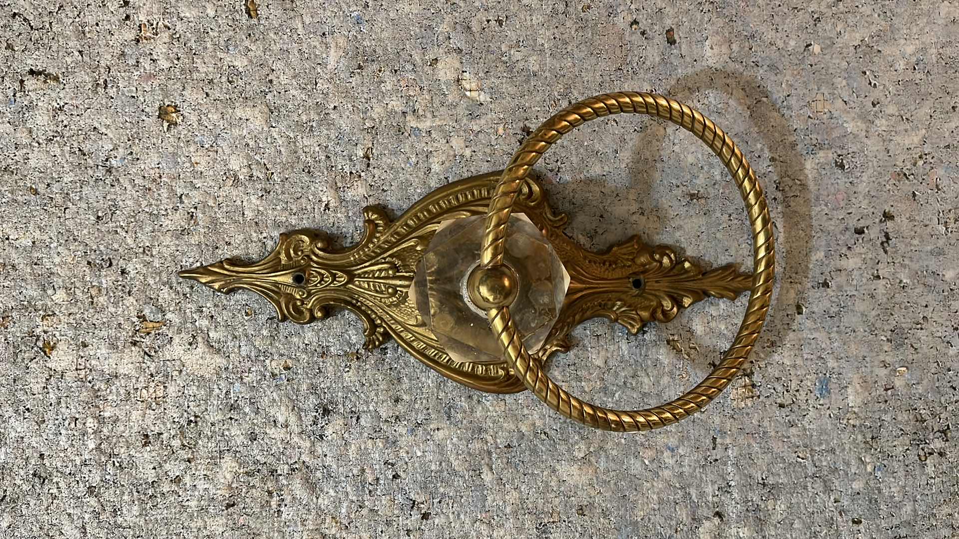 Photo 1 of HOLLYWOOD REGENCY STYLE TOWEL RACKS 