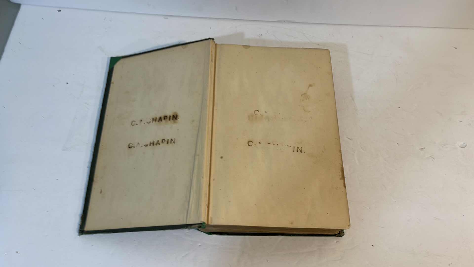 Photo 1 of 1856 ANTIQUE HOUSEHOLD WORDS A WEEKLY JOURNAL CONDUCT BY CHARLES DICKENS VOLUME XII & HOUSEHOLD WORDS 
