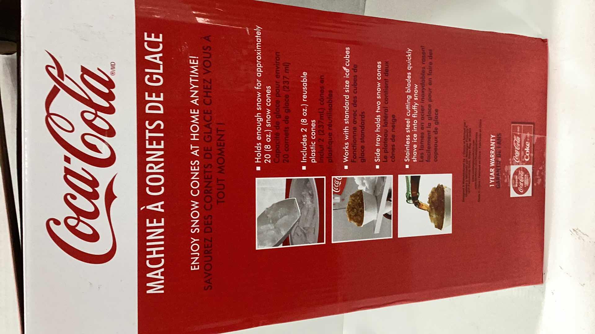 Photo 1 of COCA-COLA SNOW CONE MAKER