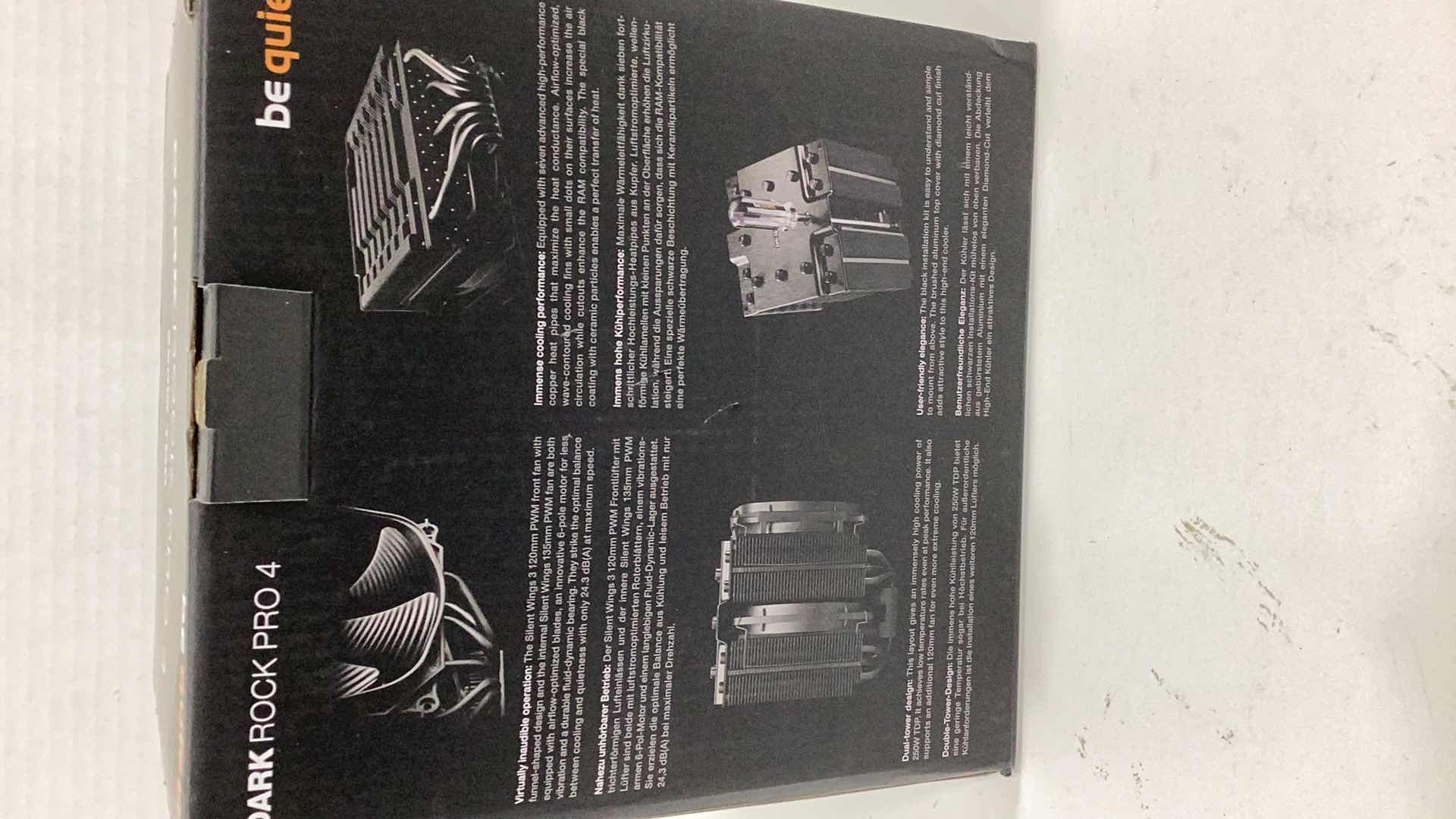 Photo 2 of DARK ROCK PRO 4 COMPUTER COOLING SYSTEM