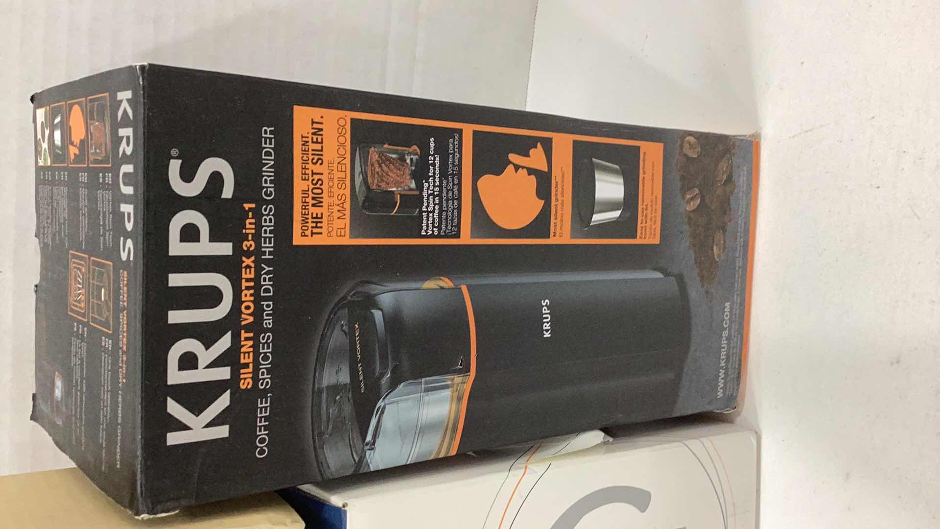 Photo 1 of KRUPS GRINDER, MILK FROTHER, AND PITCHER