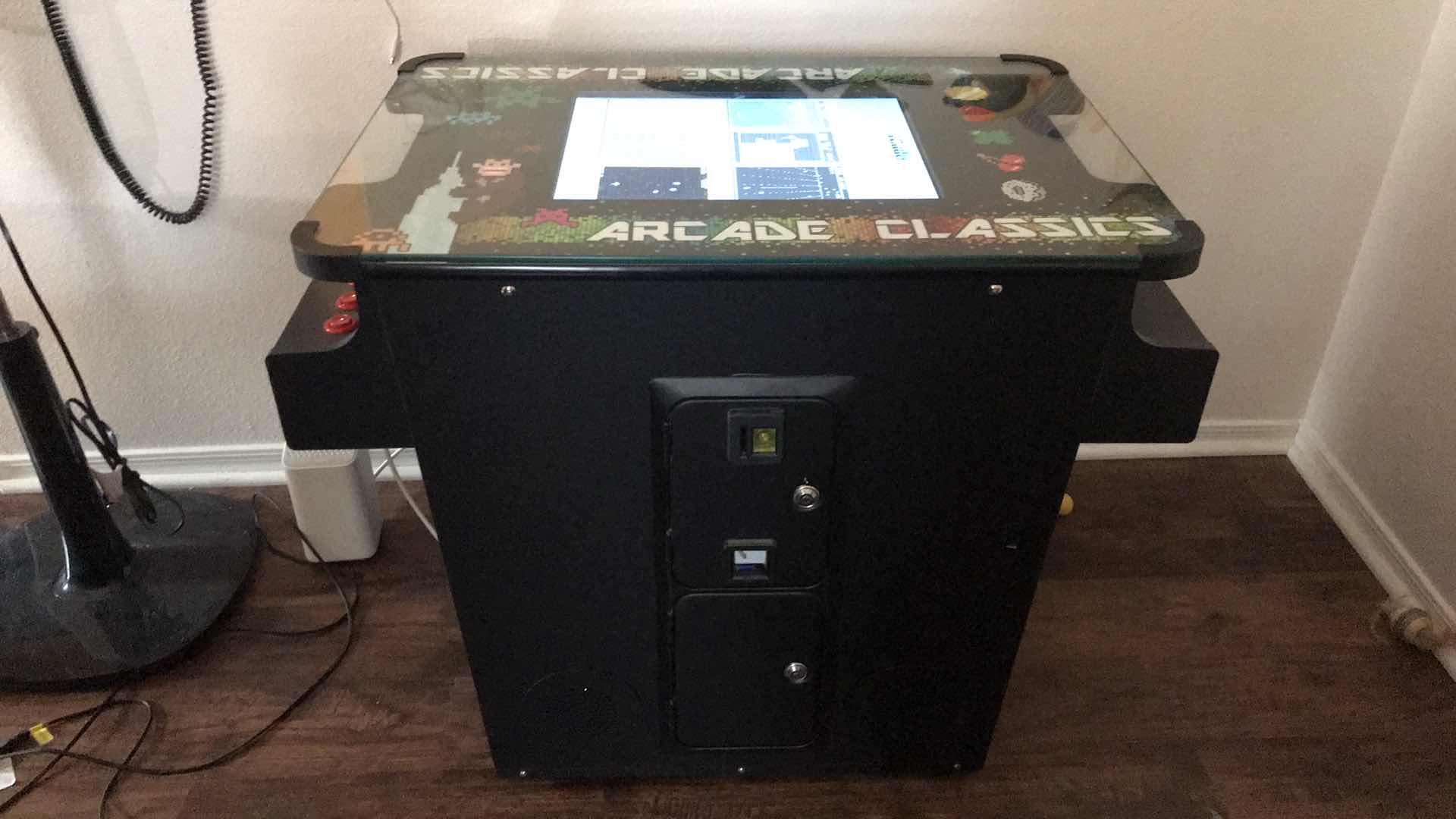 Photo 1 of ARCADE CLASSICS MULTI GAME ARCADE COCKTAIL TABLE 