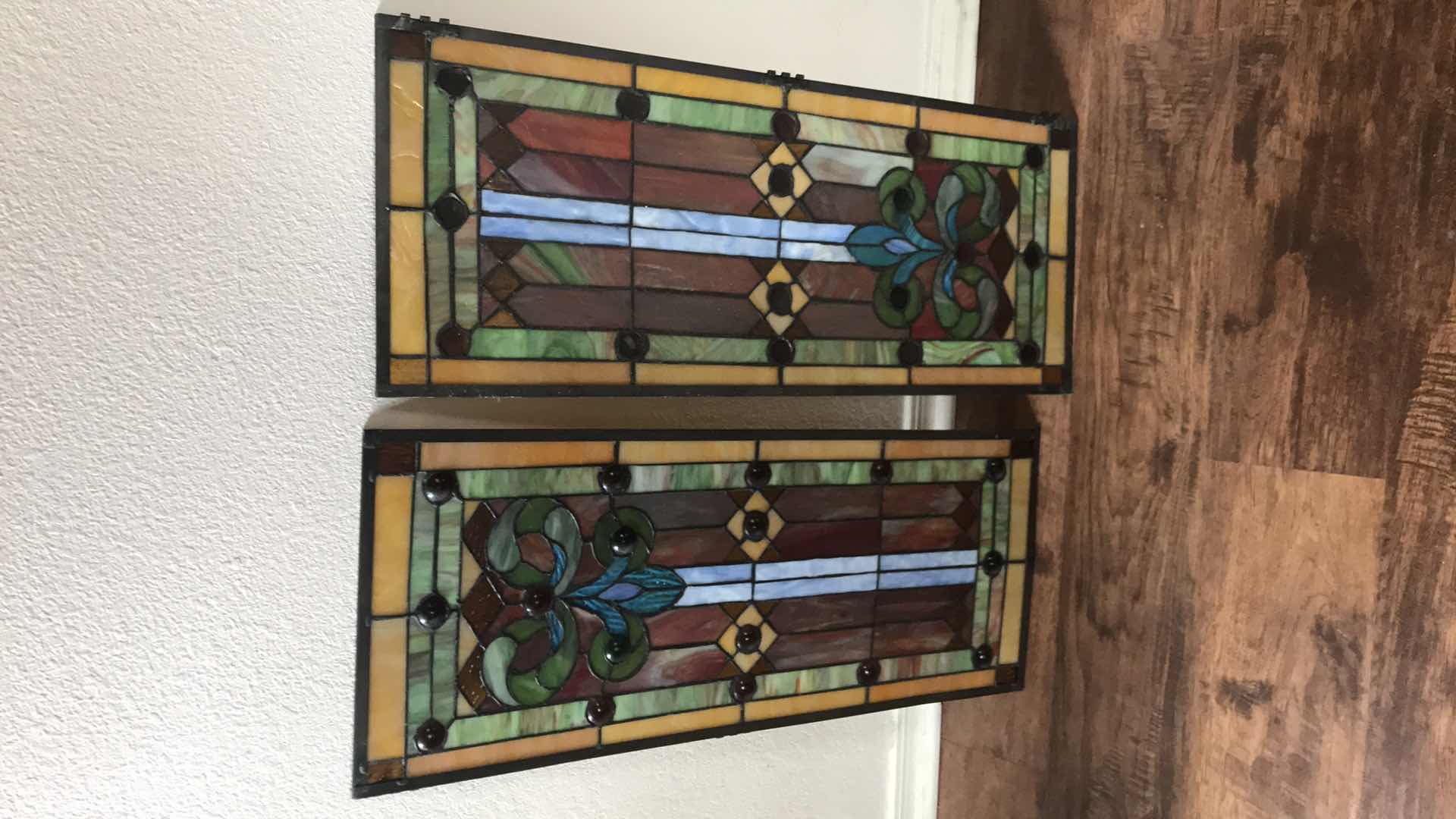 Photo 1 of STAIN GLASS PANELS 23”x28”