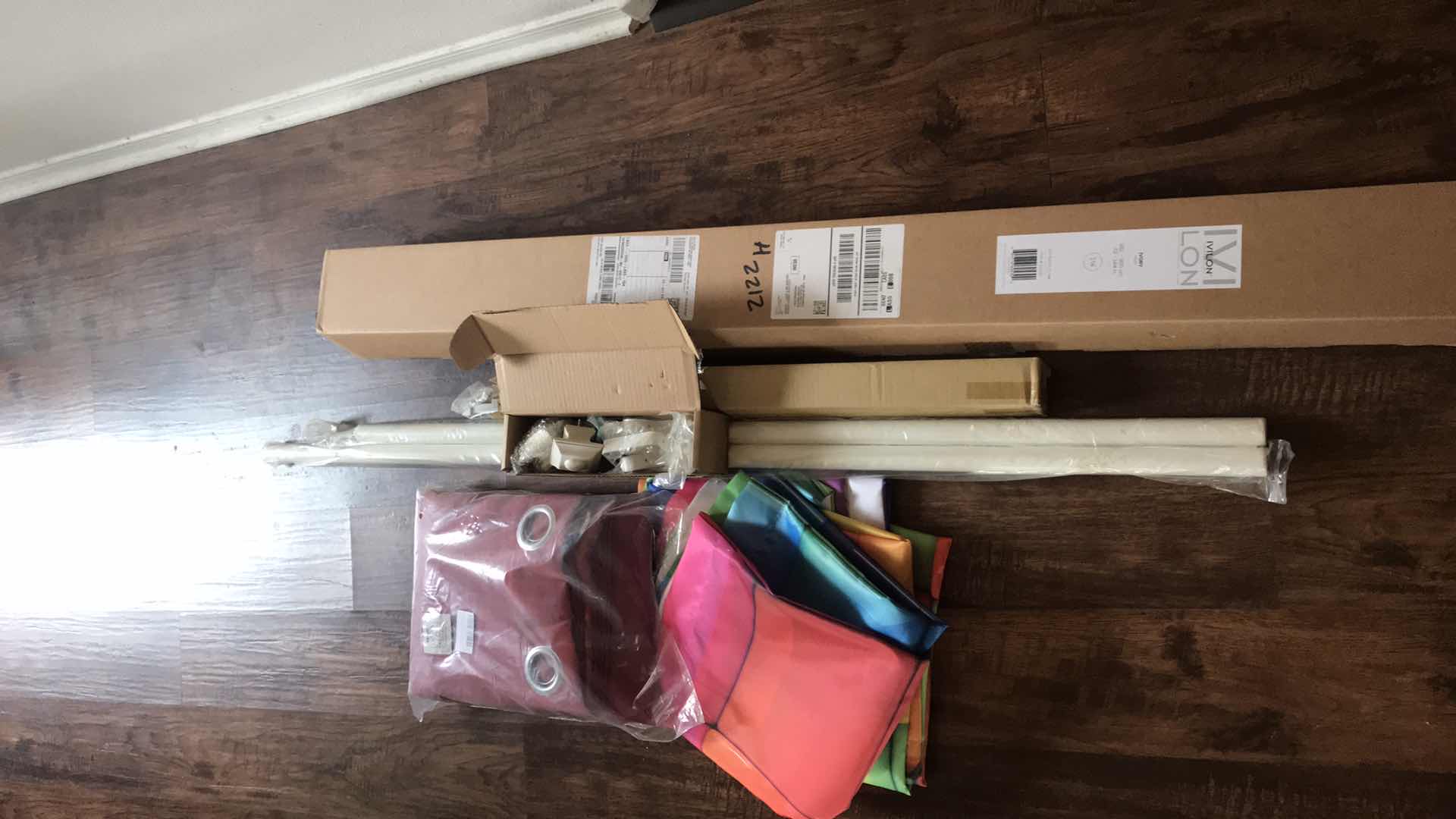 Photo 1 of CURTAINS & CURTAIN RODS