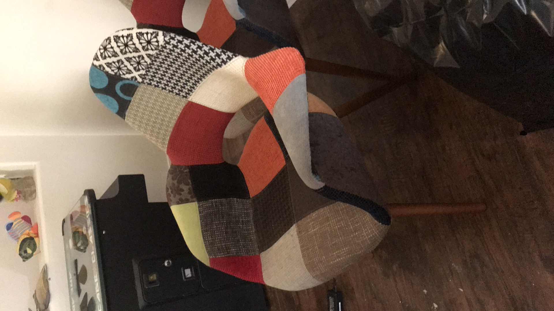 Photo 1 of HEAVENLY COLLECTION COLORS PATCHWORK ARMCHAIR - LIKE NEW 