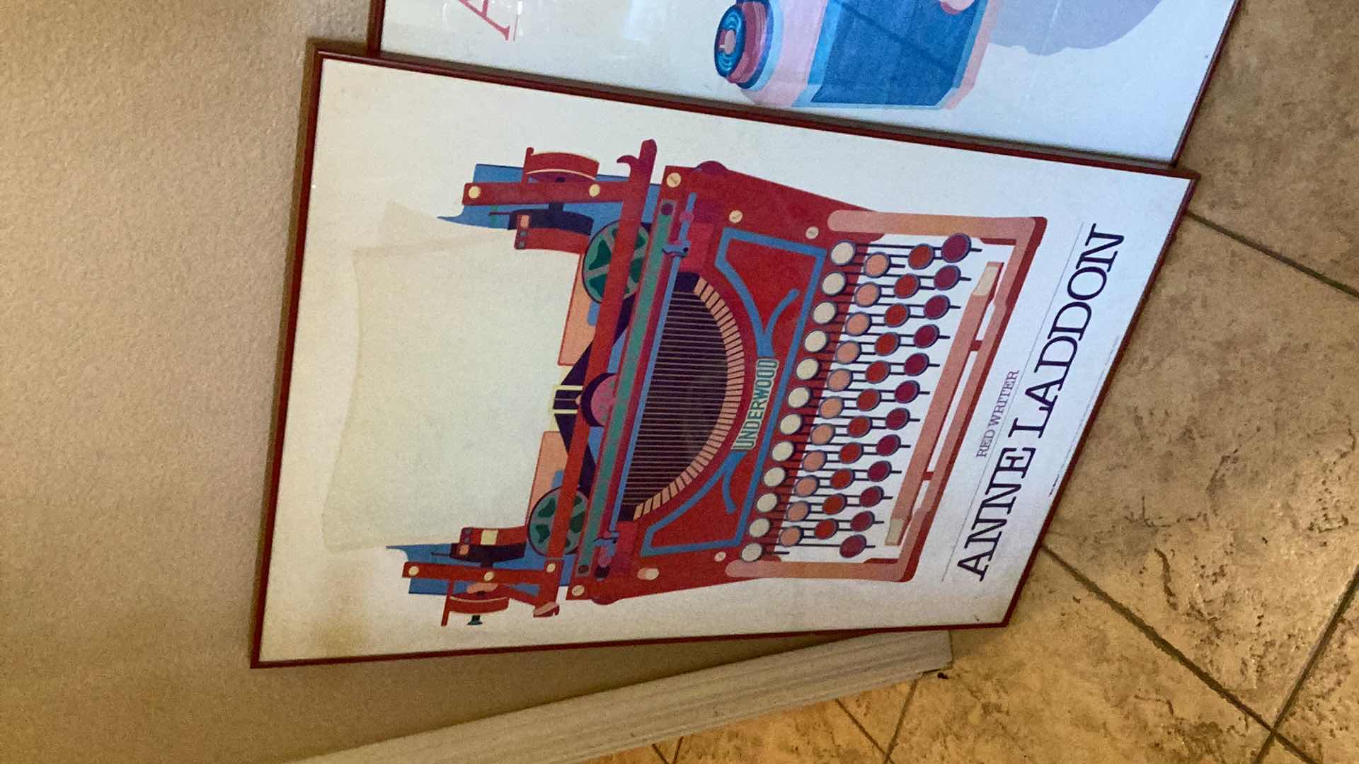 Photo 1 of ANNE LADDON FRAMED  ART PRINTS 24x36