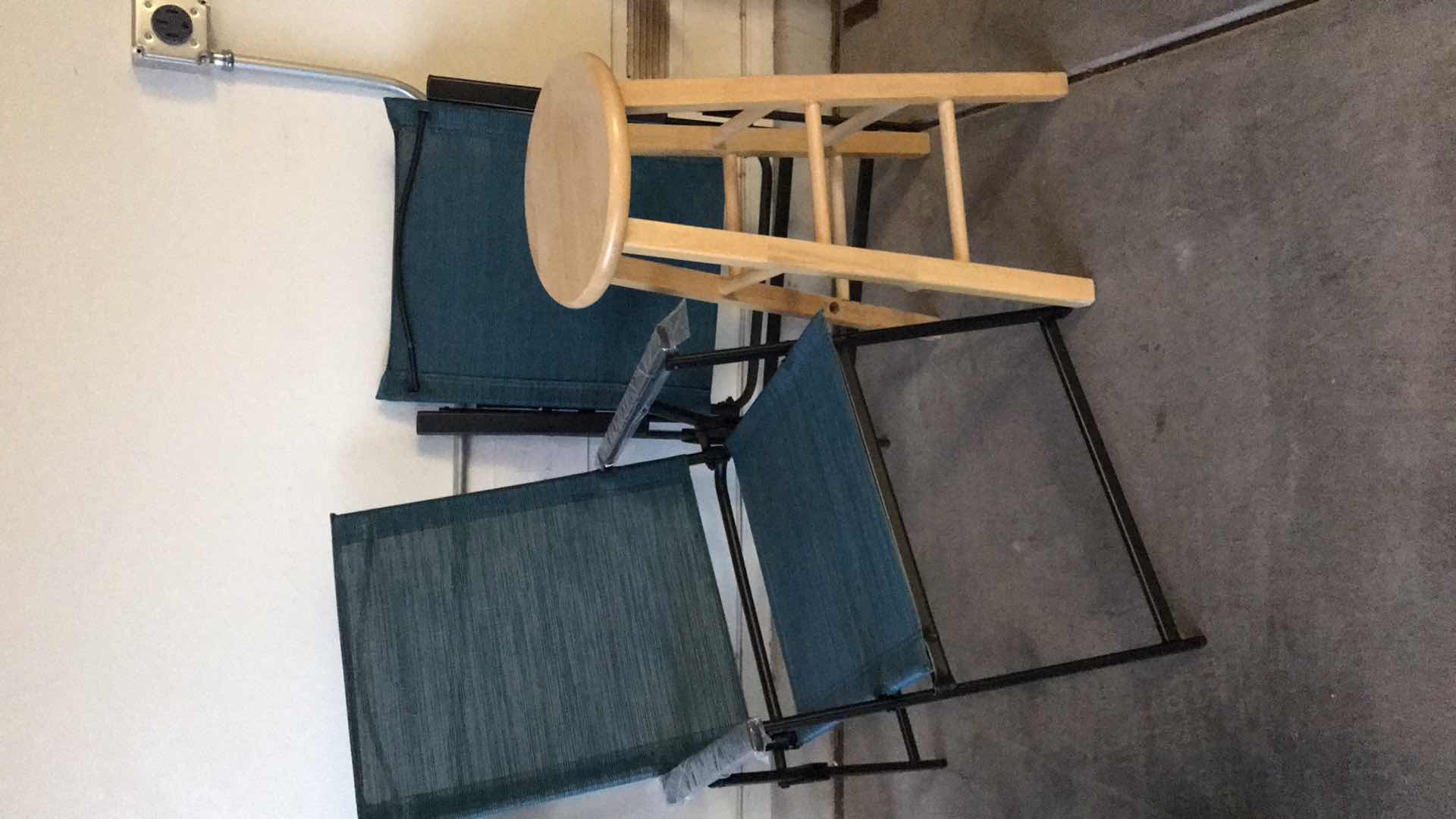 Photo 1 of LAWN CHAIRS & STOOL