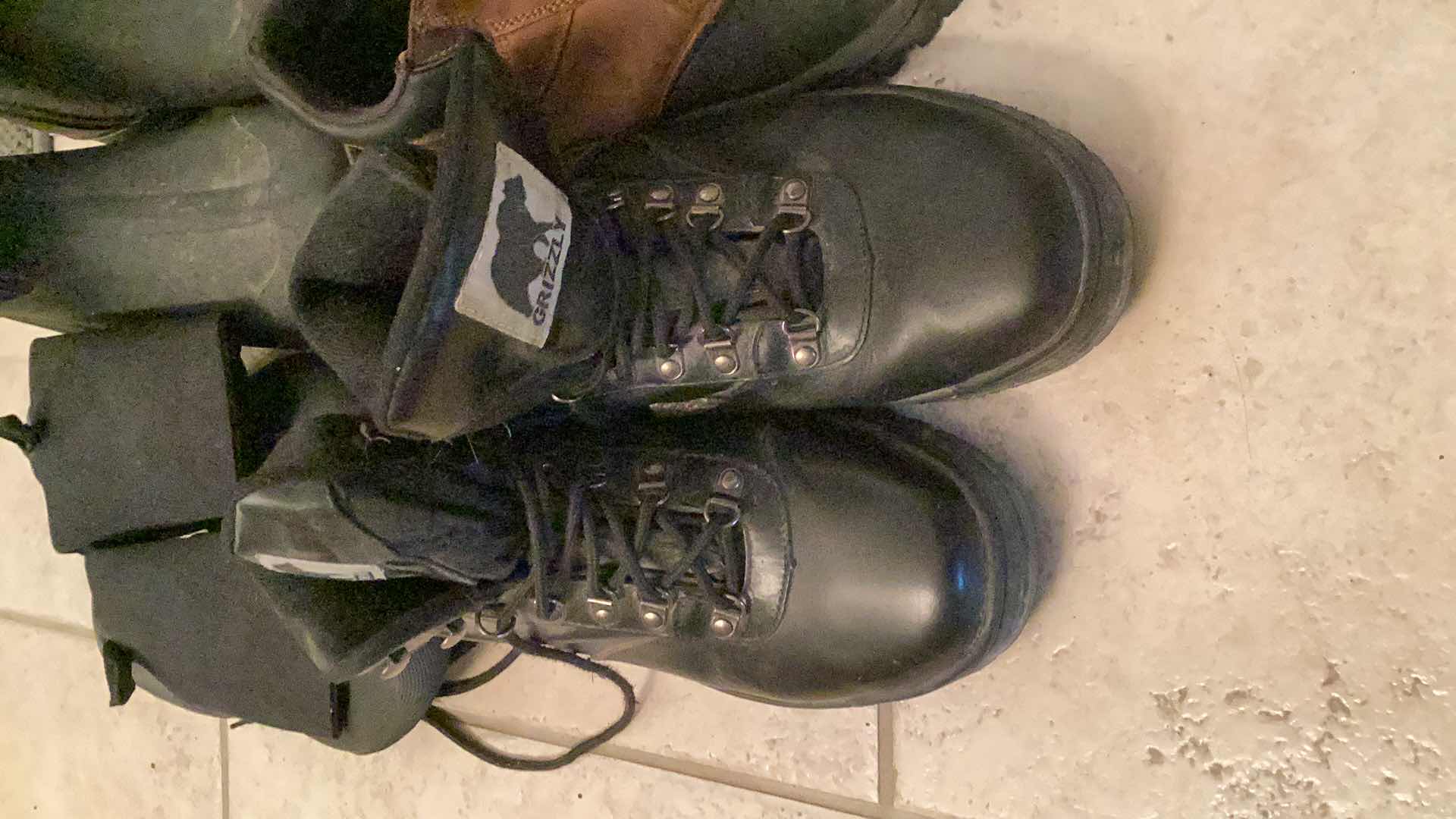 Photo 1 of WORK BOOTS, WELLIES, WATER SKIING SHOES & MORE - SIZE 11