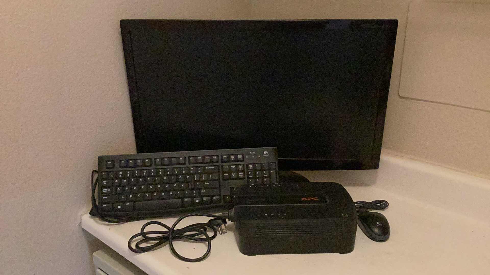 Photo 1 of COMPUTER MONITOR, KEYBOARD & BACK UPS 550