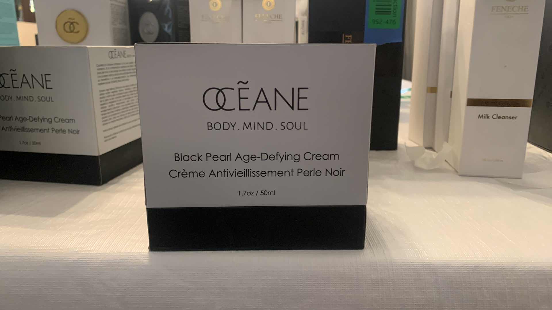 Photo 1 of OCEANE BODY MIND SOUL BLACK PEARL AGE DEFYING CREAM