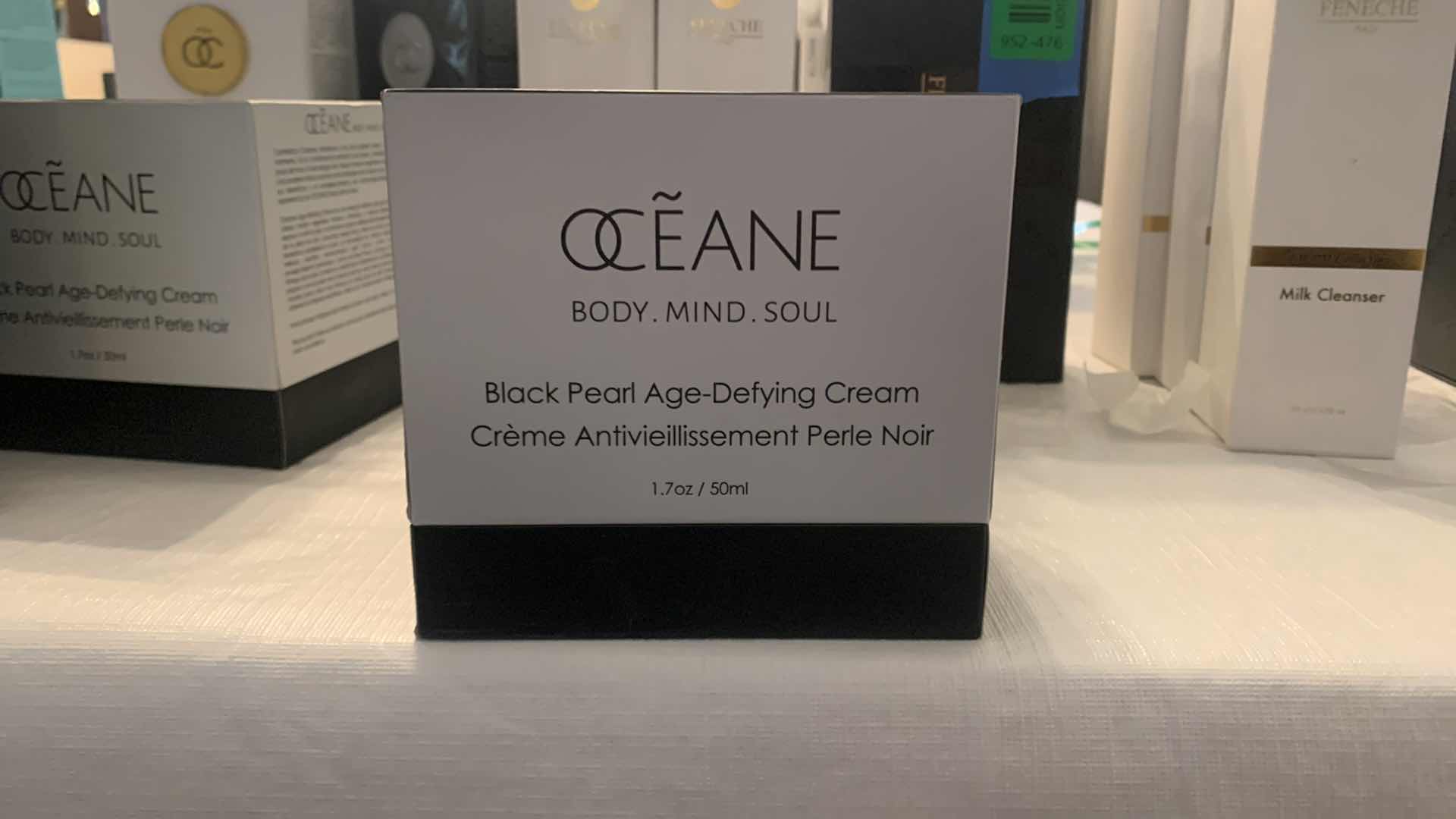 Photo 1 of OCEANE BODY MIND SOUL BLACK PEARL AGE DEFYING CREAM
