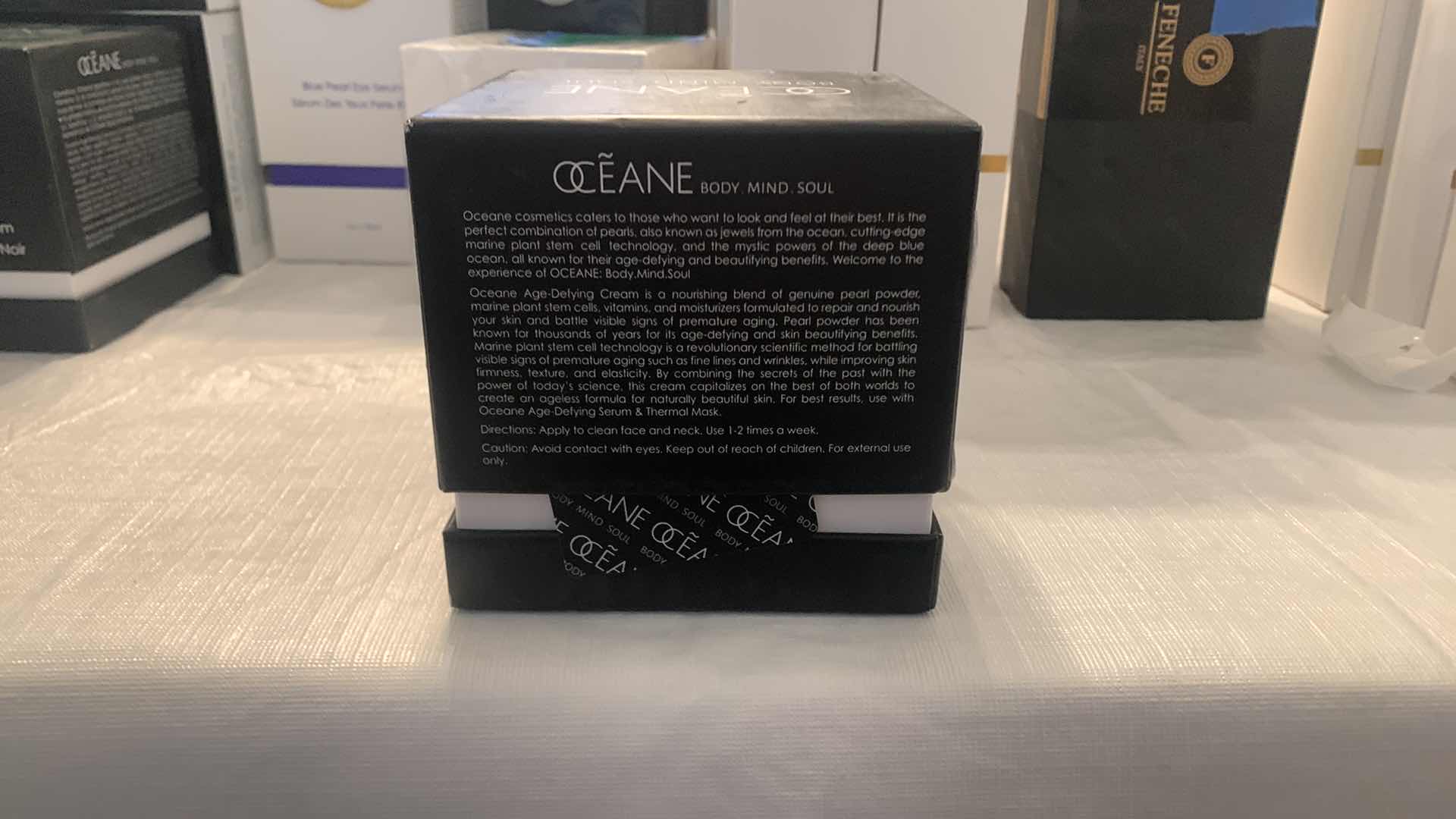 Photo 1 of OCEANE BODY MIND SOUL BLACK PEARL AGE DEFYING CREAM