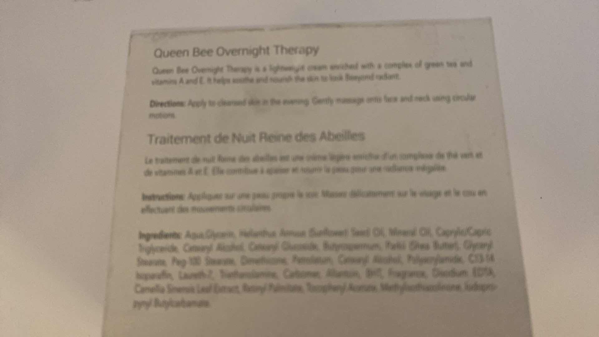 Photo 1 of VENOFYE QUEEN BEE OVERNIGHT THERAPY 1 fl oz $799