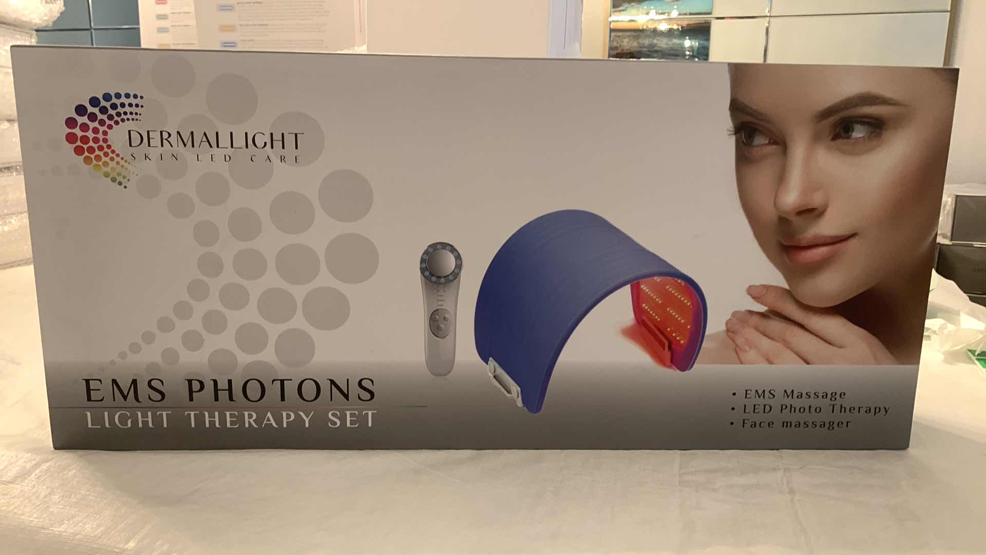 Photo 1 of DERMALLIGHT SKIN LED CARE EMS PHOTONS LIGHT THERAPY SET $2,500