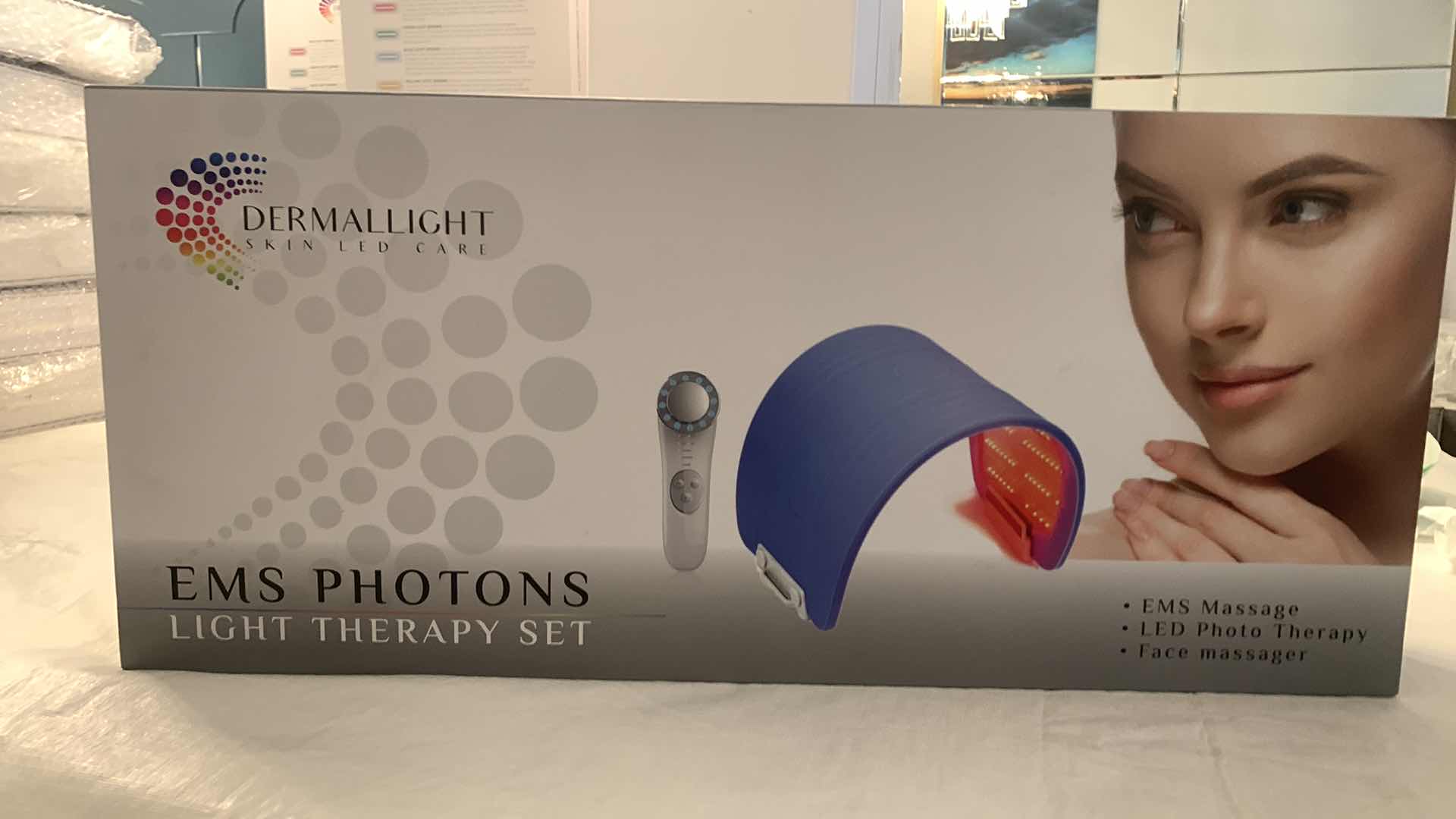 Photo 1 of DERMALLIGHT SKIN LED CARE EMS PHOTONS LIGHT THERAPY SET $2,500