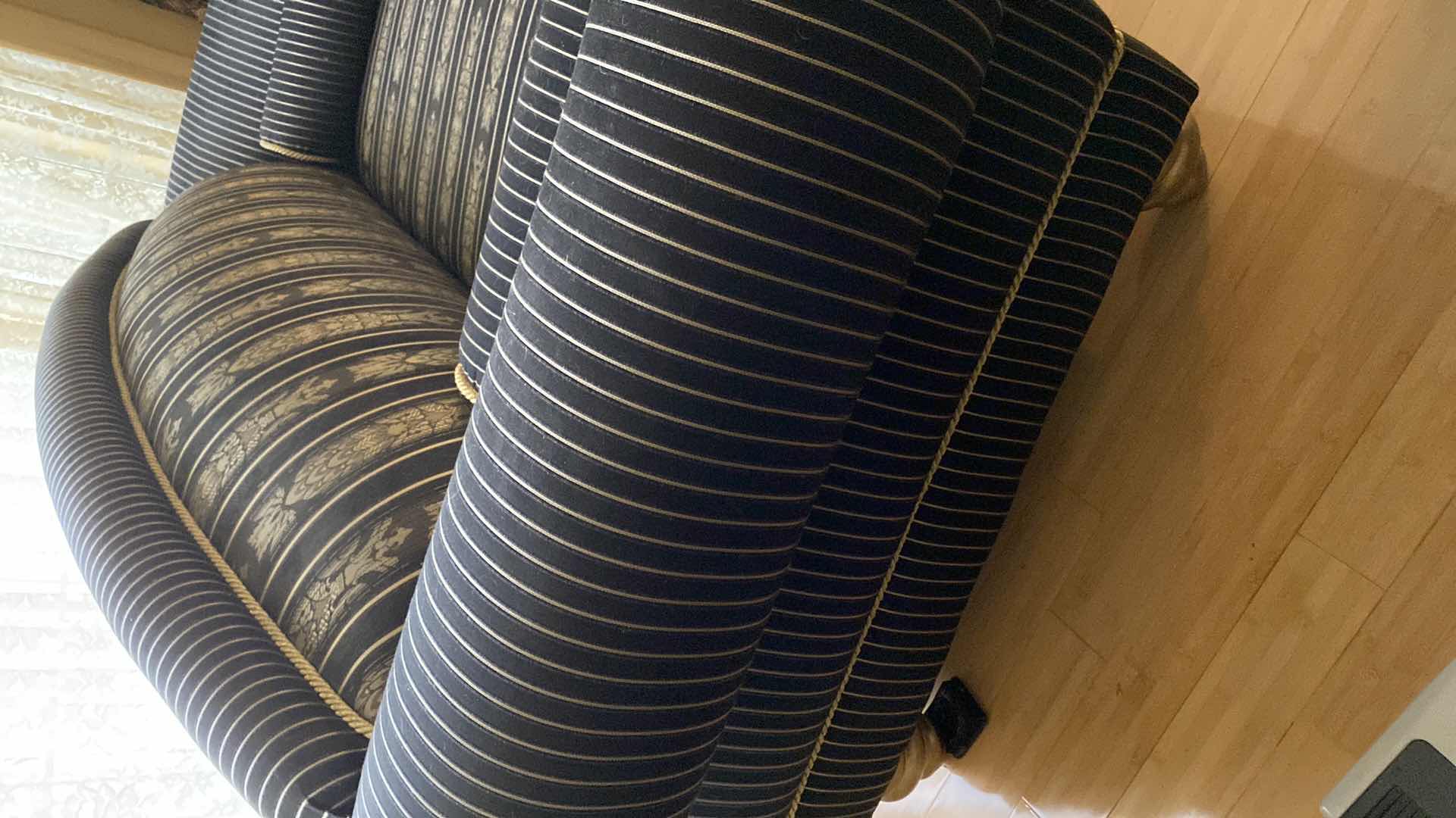 Photo 1 of 90” DESIGN BY SUZY BLACK ANNA’S GOLD SOFA