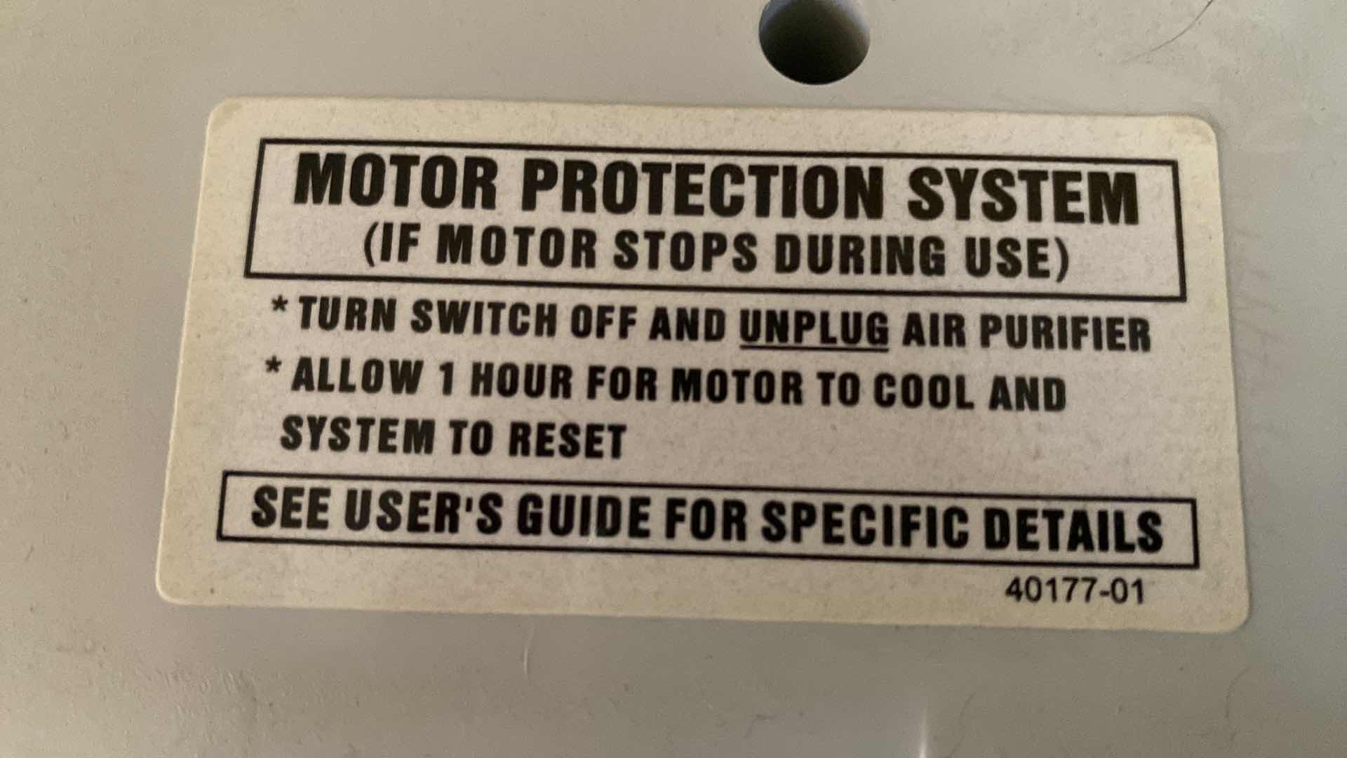 Photo 1 of OREK AIR PURIFIER