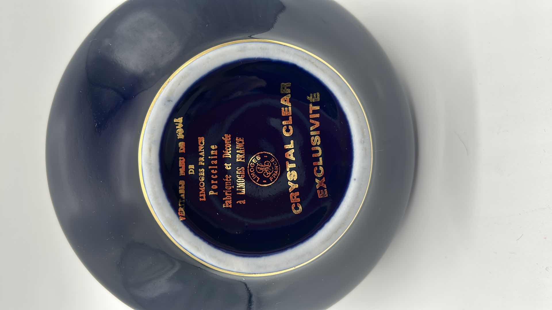 Photo 1 of 3 PIECE FINE PORCELAIN LIMOGES CASTEL FRANCE