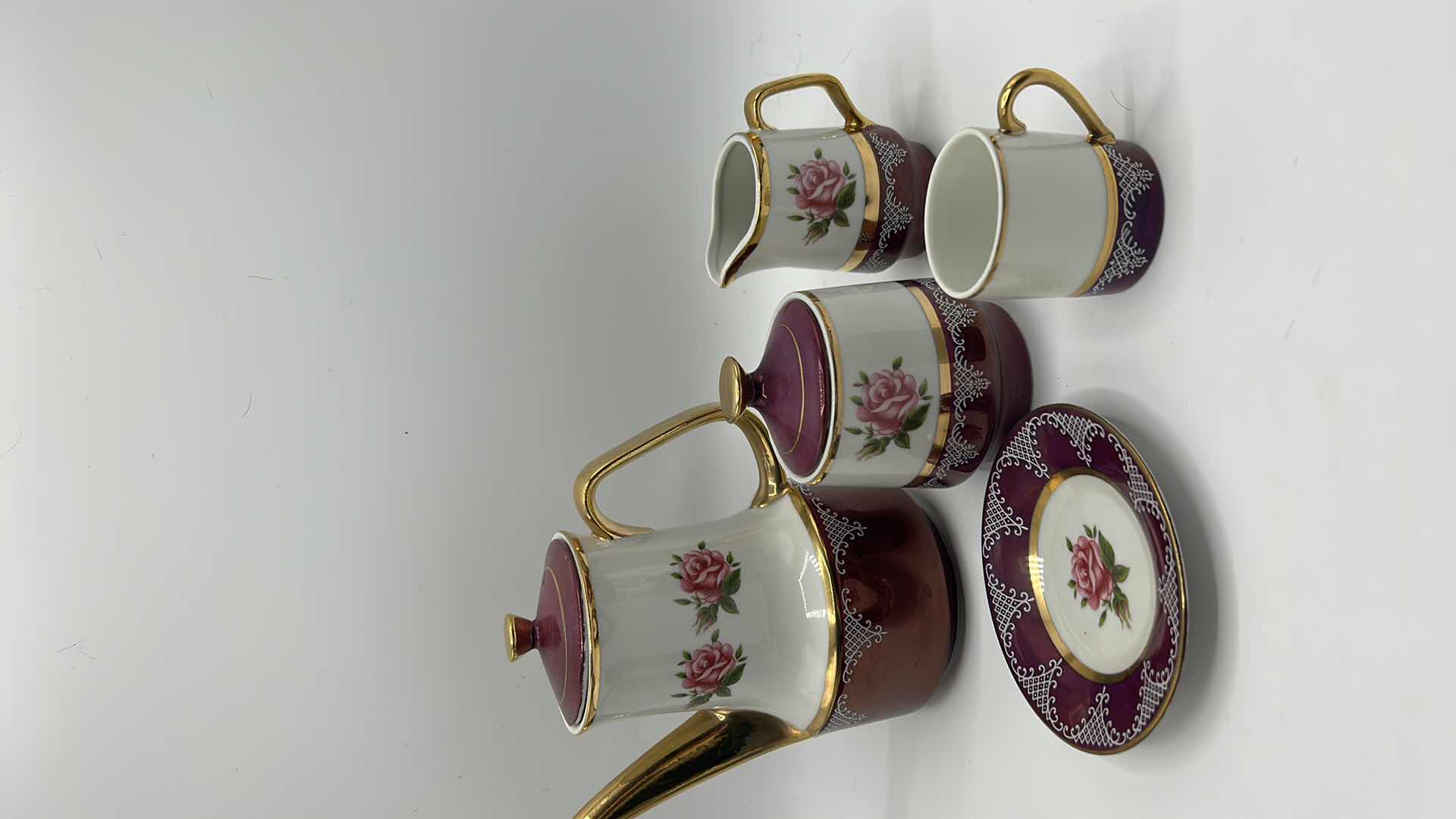 Photo 1 of PORCELAIN TEA SET