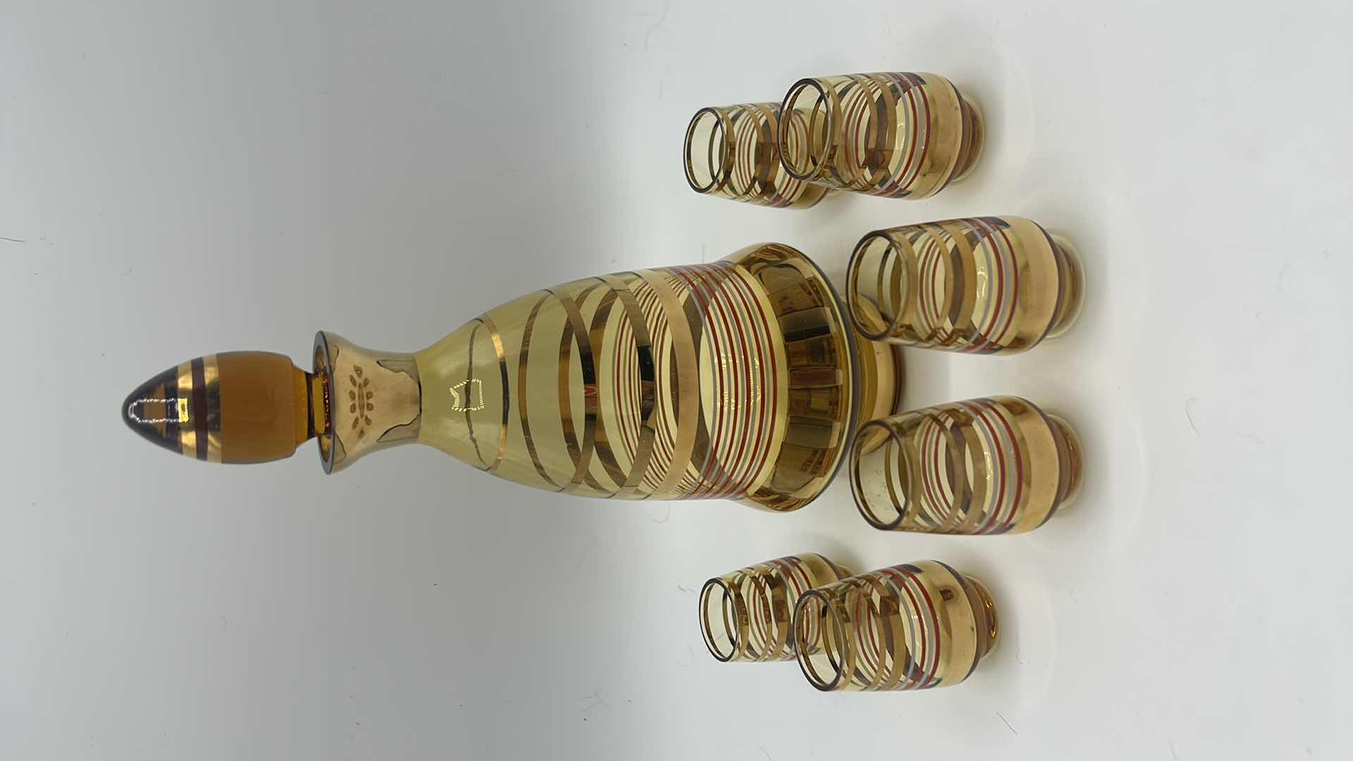 Photo 1 of GLASS LIQUOR SET