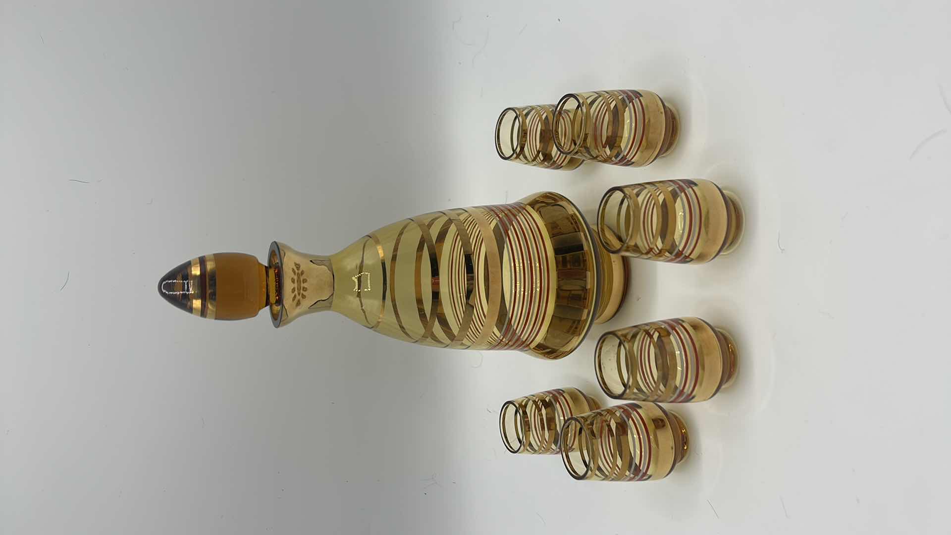 Photo 1 of GLASS LIQUOR SET