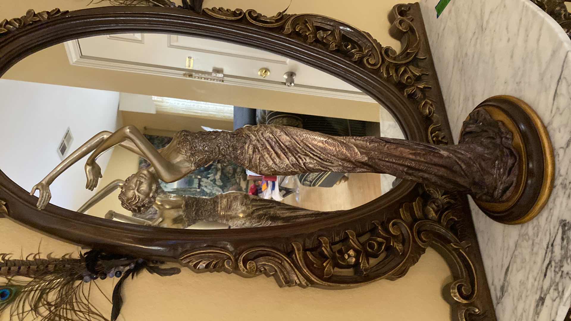 Photo 1 of VINTAGE ARTMAX SCULPTURE DANCING WOMAN H33”